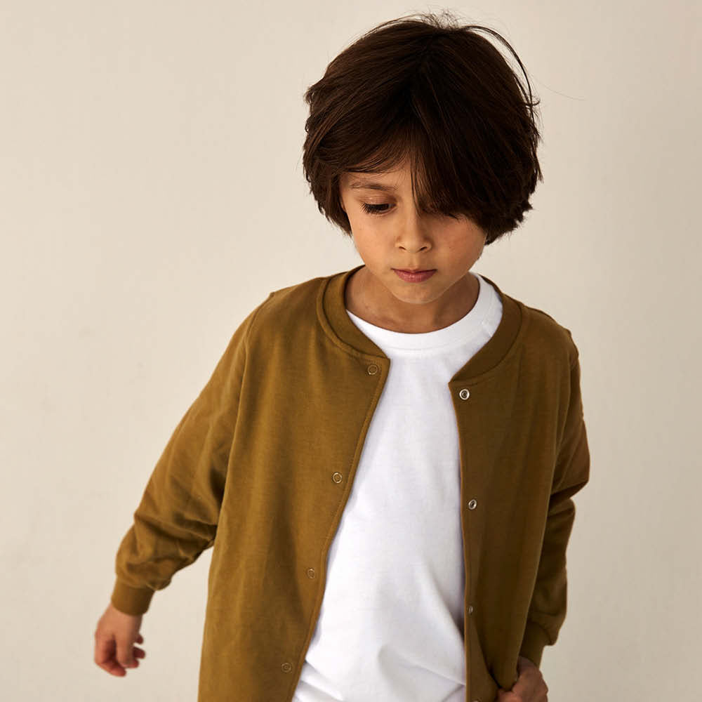 Cardigan in peanut