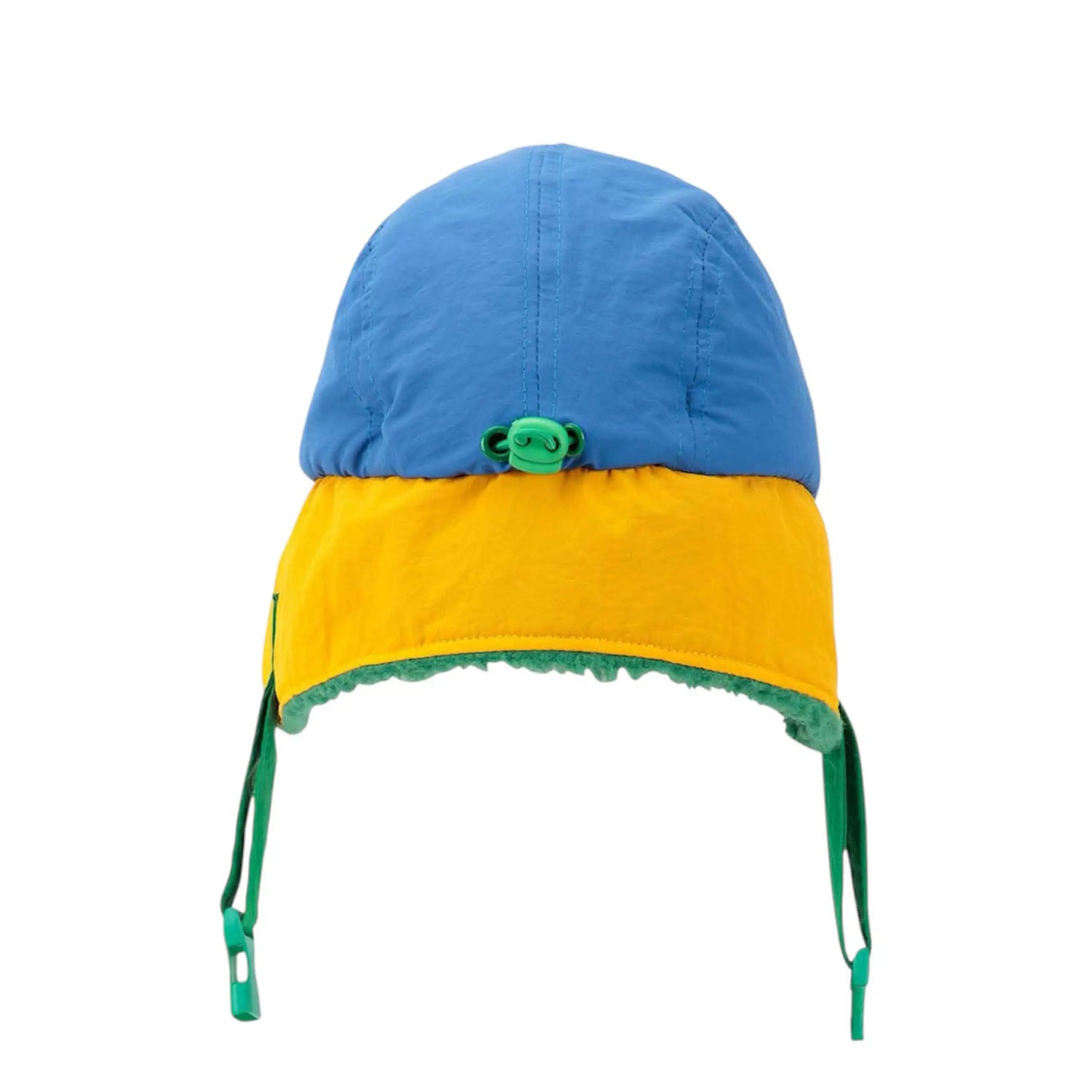 Padded Chapka Blue Colour Block