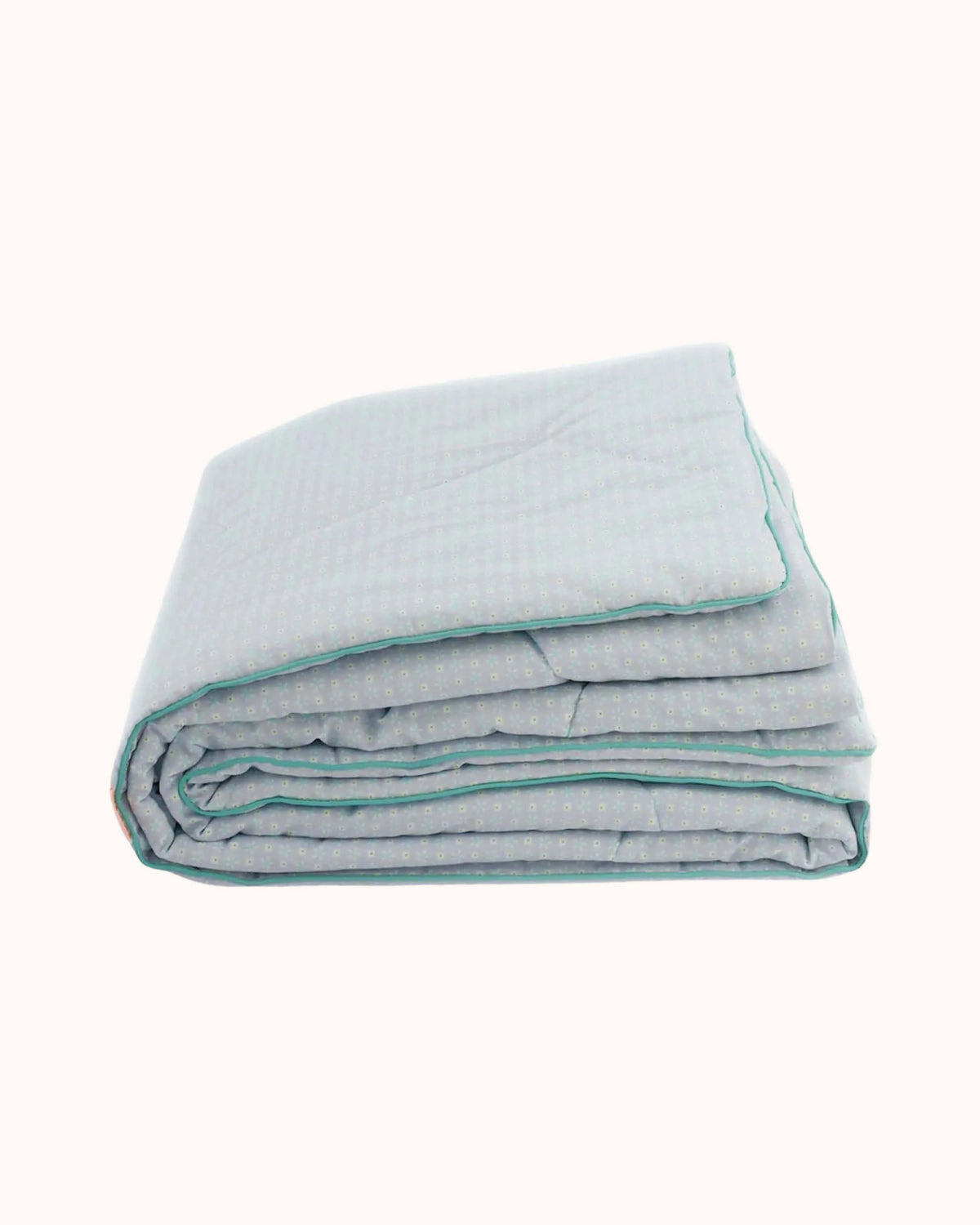 Plaid in élytis washed blue