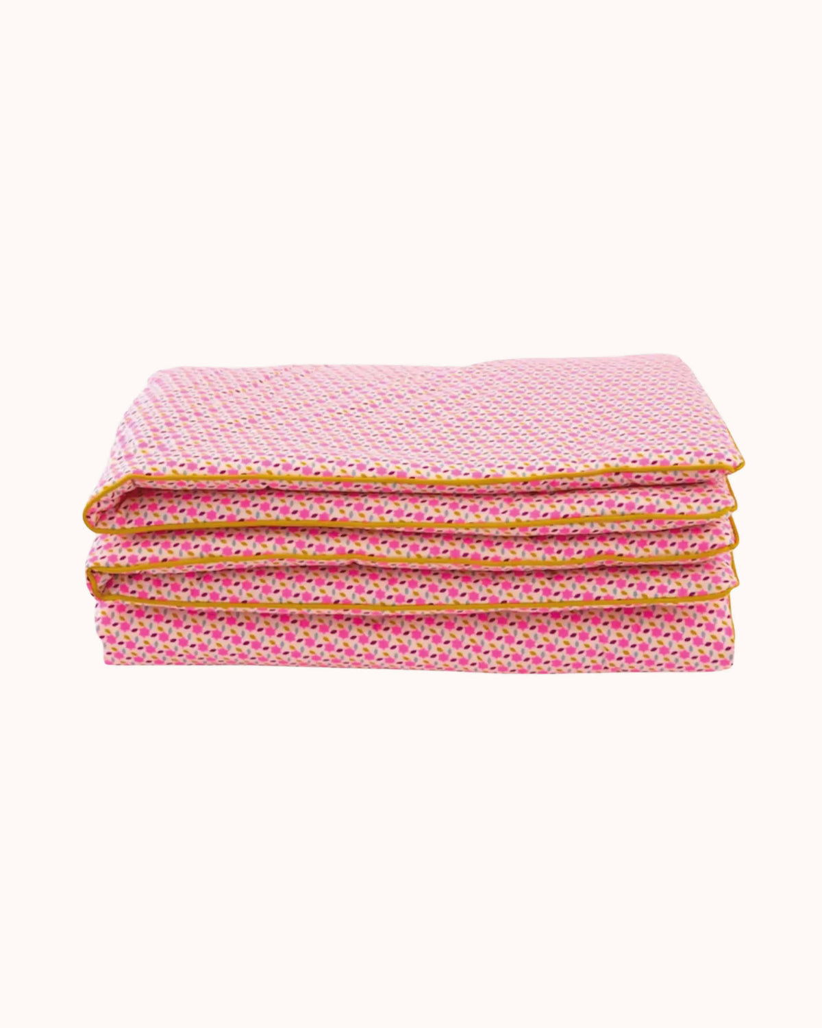 Plaid in pink moussem