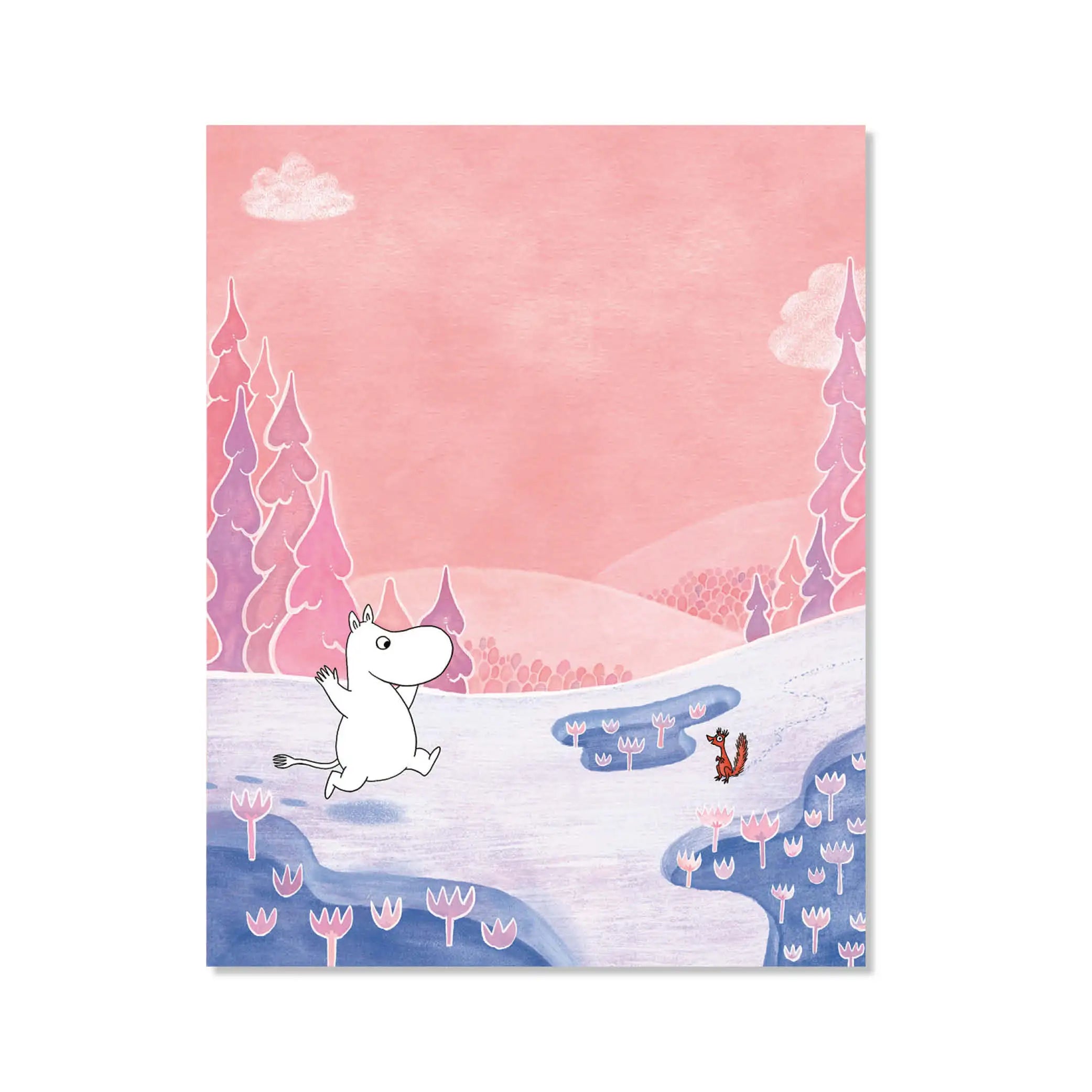 Die Mumins und der erste Schnee