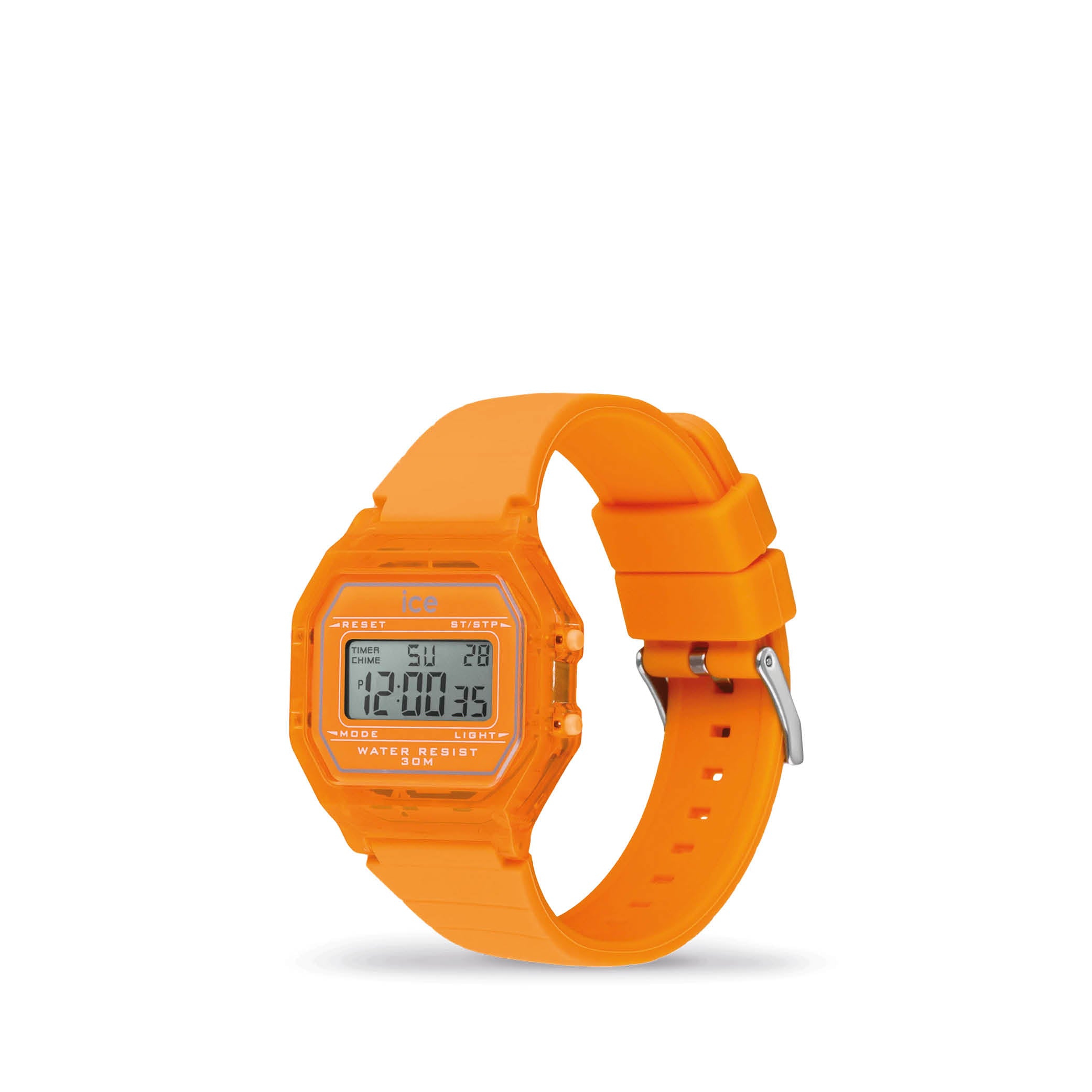 Ice Digit Retro in neon orange