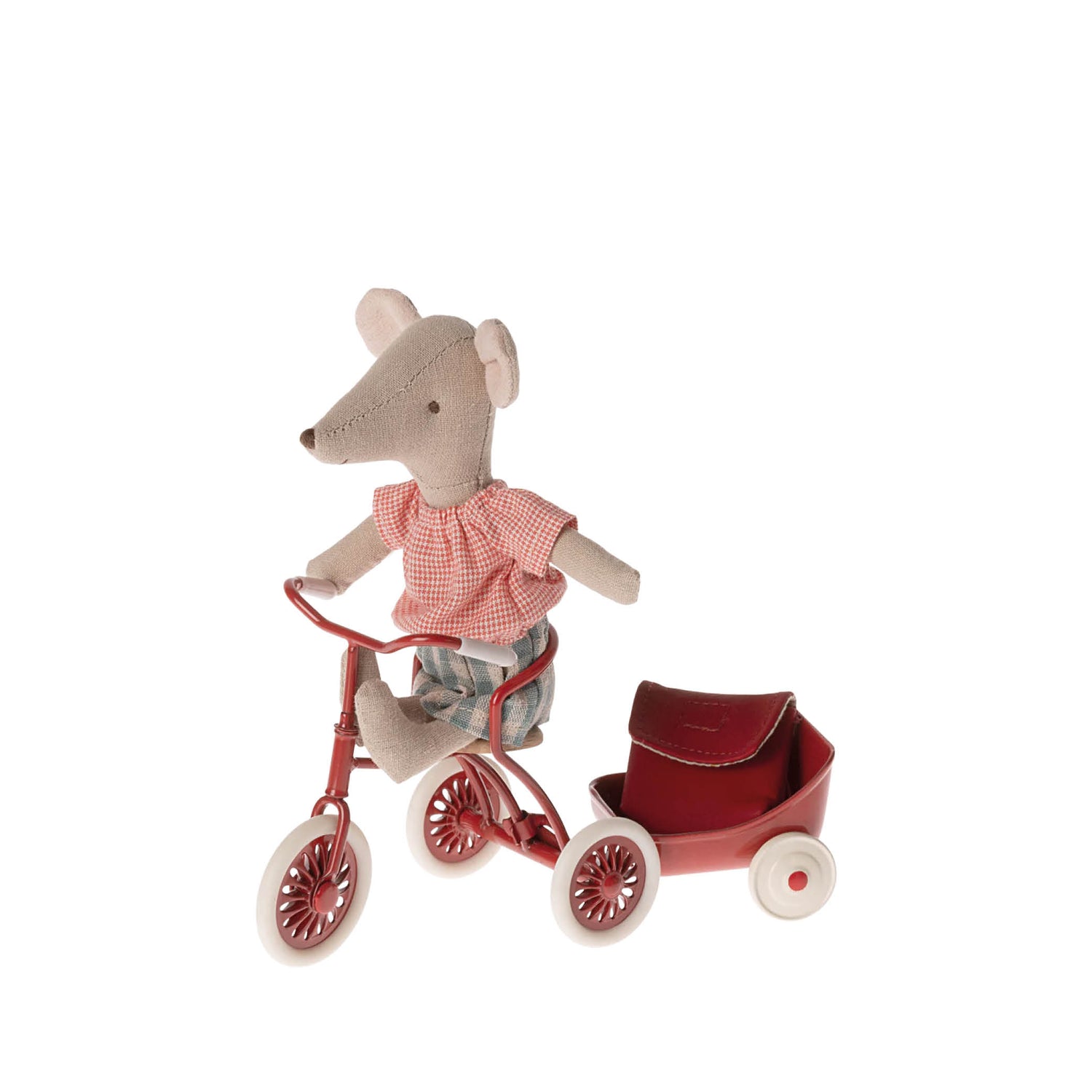 Big Sister Tricycle Mouse in red