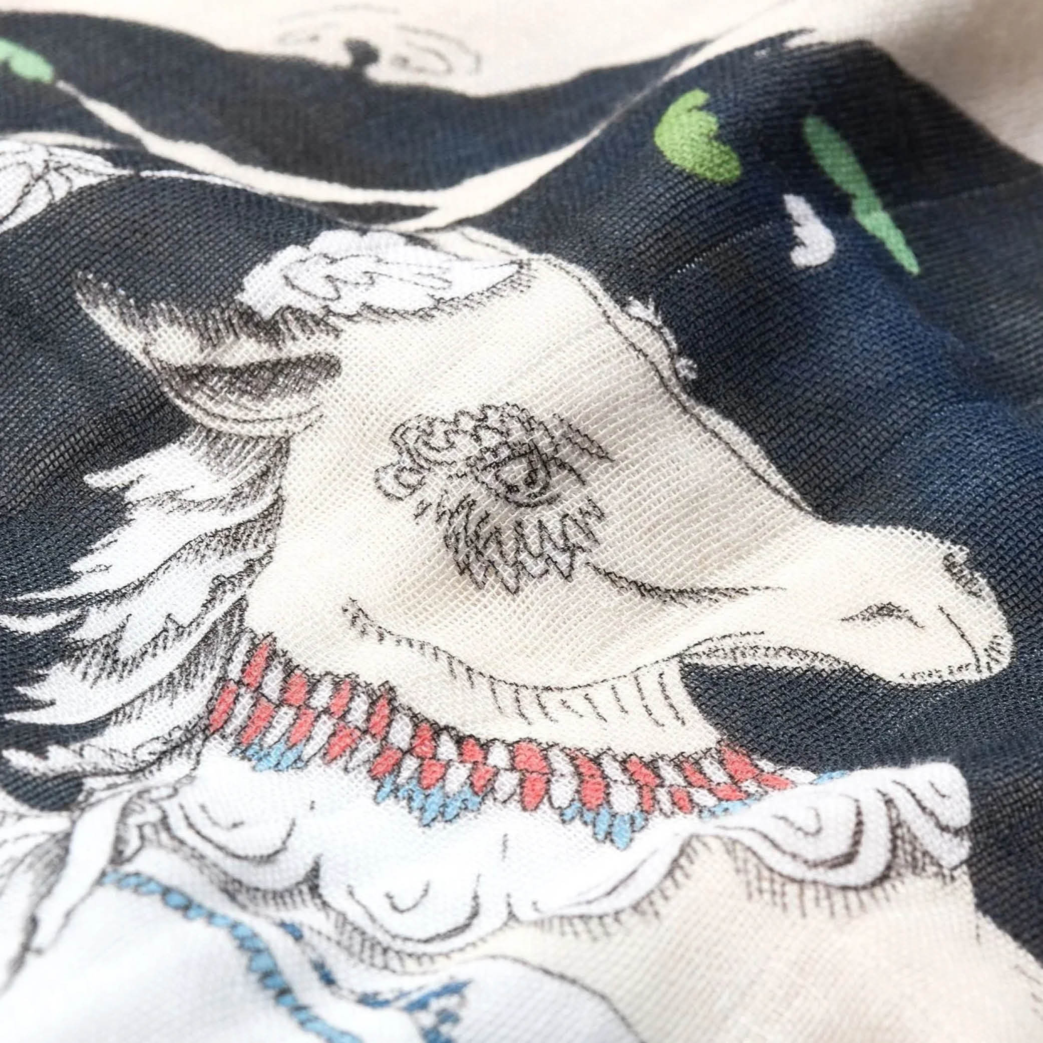 Reversible Baby Muslin Enchanted Forest