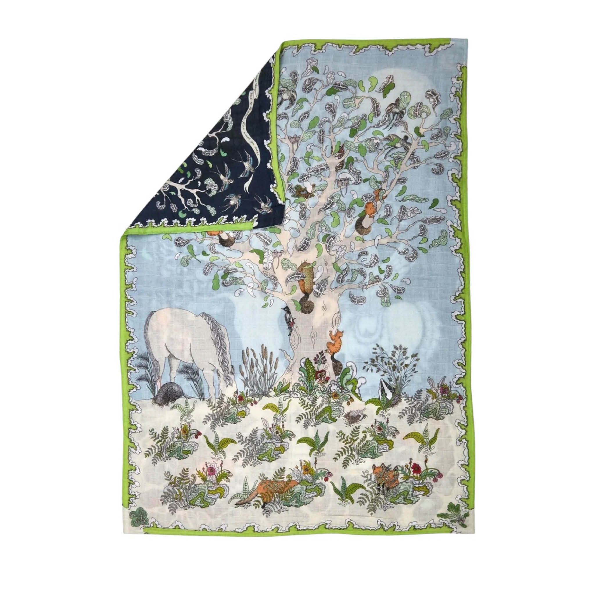 Wendbares Baby Musselin Enchanted Forest