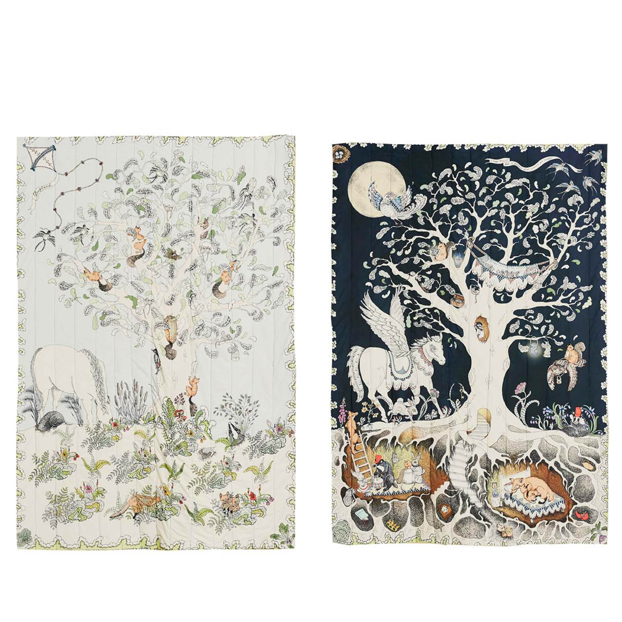 Wendbare Steppdecke Enchanted Forest