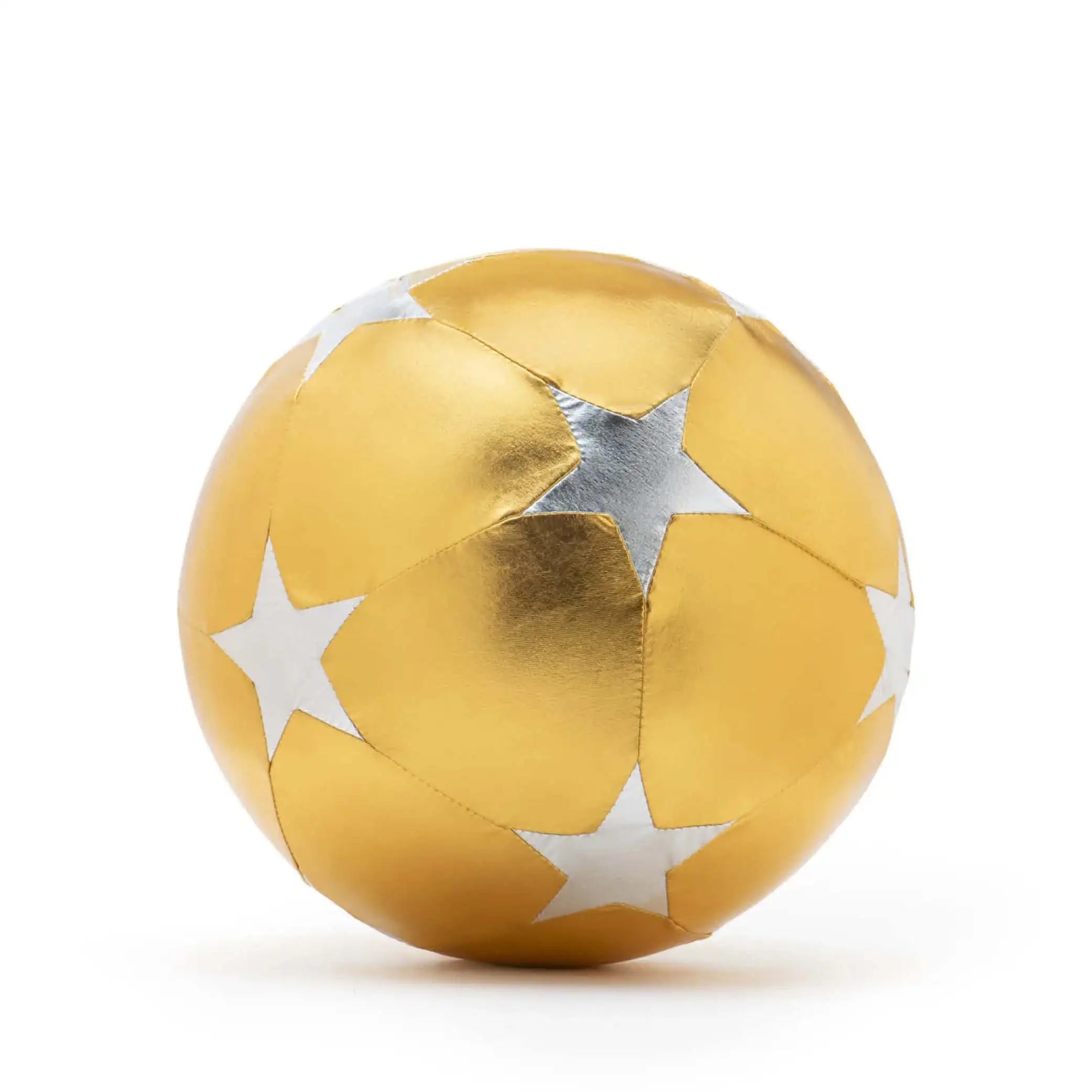 Stoffball Starry in gold/silber