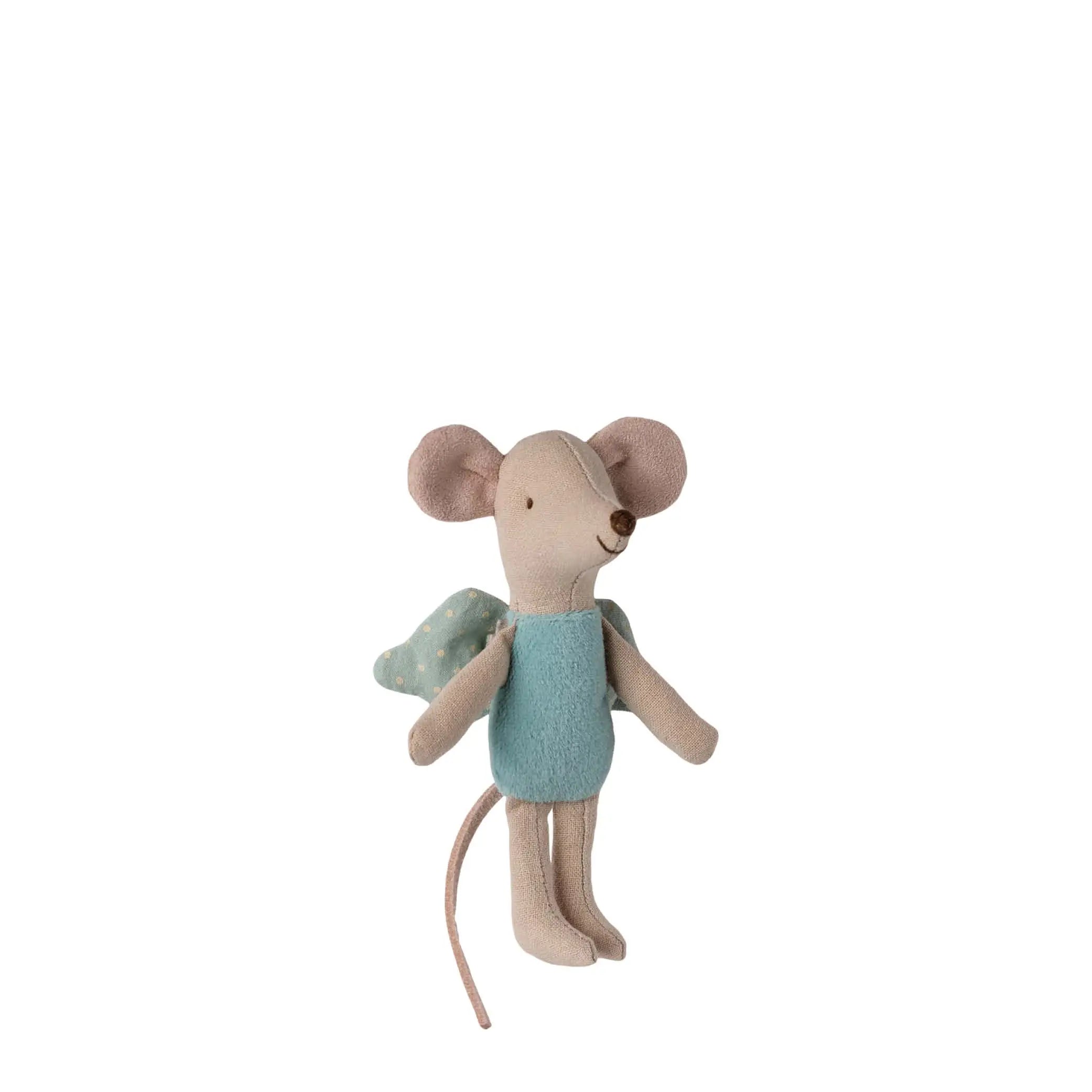 Kleine Schwester Fee Maus in mint