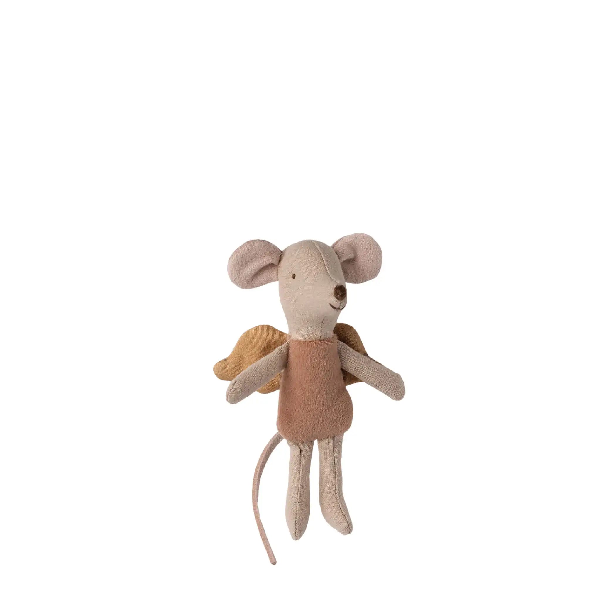 Kleine Schwester Fee Maus in powder