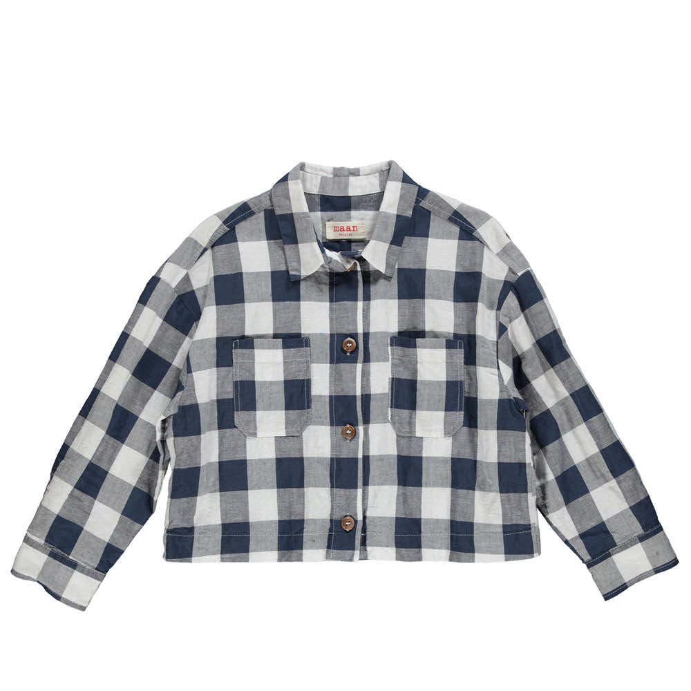 Ford Shirt in blue checkered