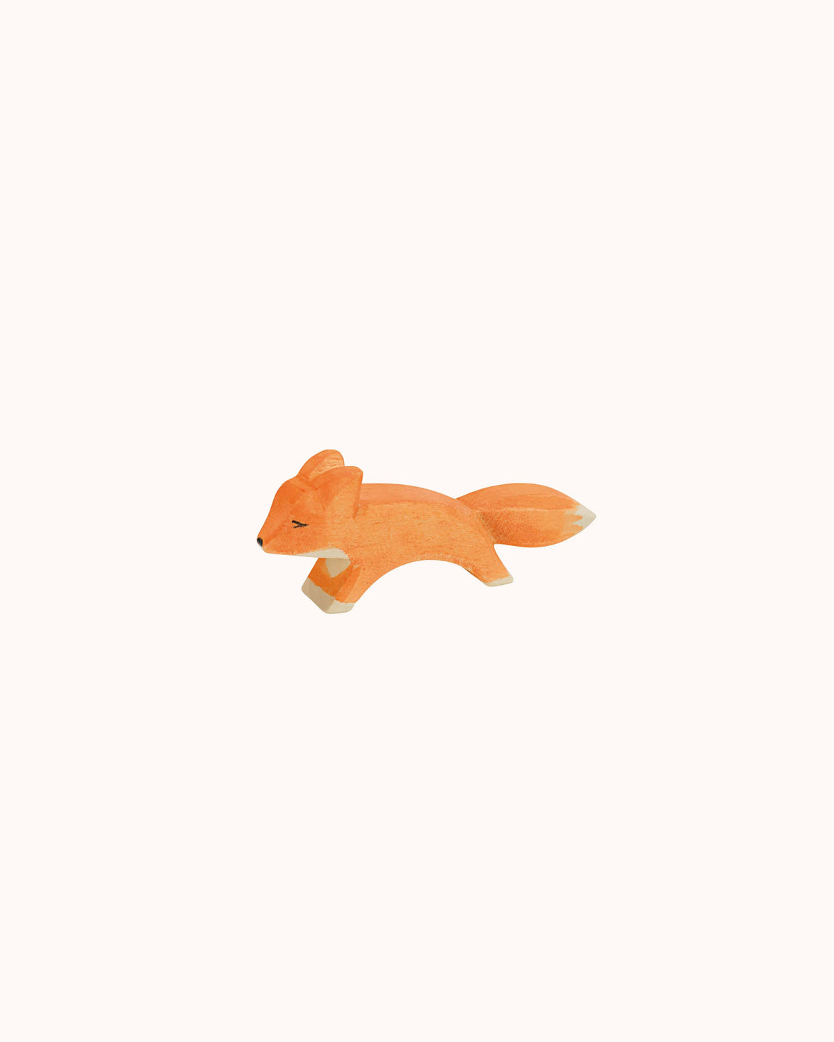 Holzfigur Fuchs klein laufend