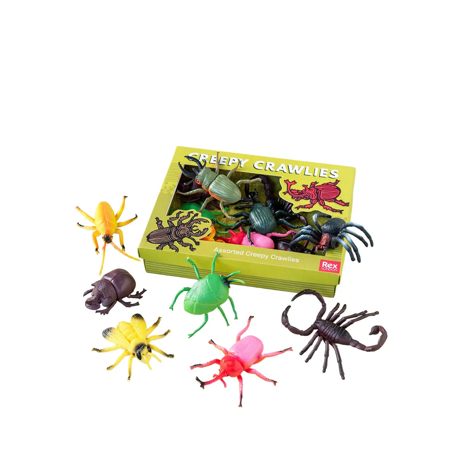 Gemischte Krabbeltiere