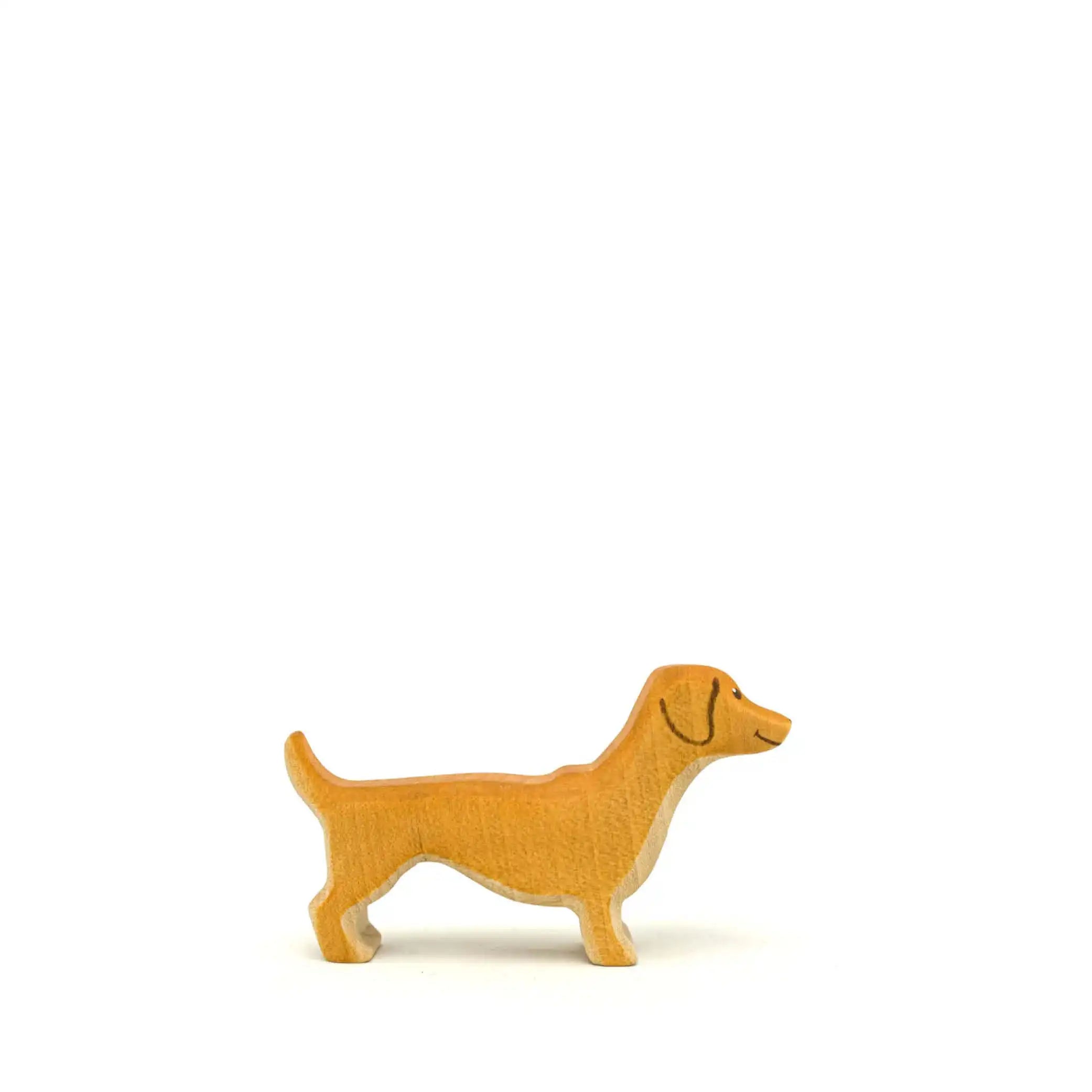 Holzfigur Dackel