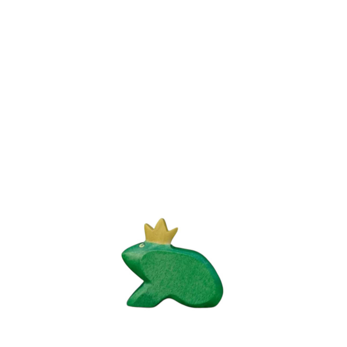 Holzfigur Froschkönig