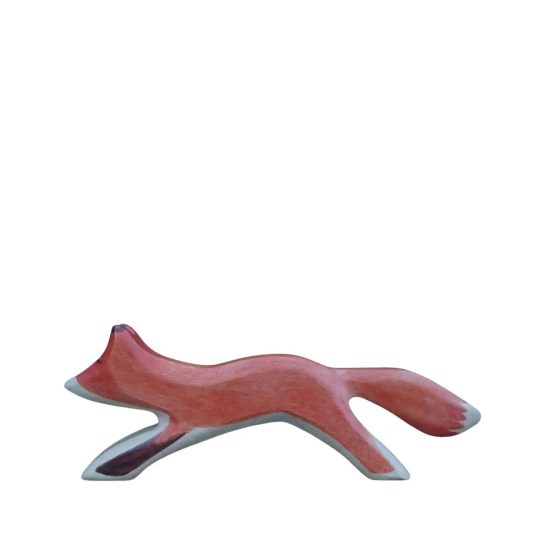 Holzfigur laufender Fuchs