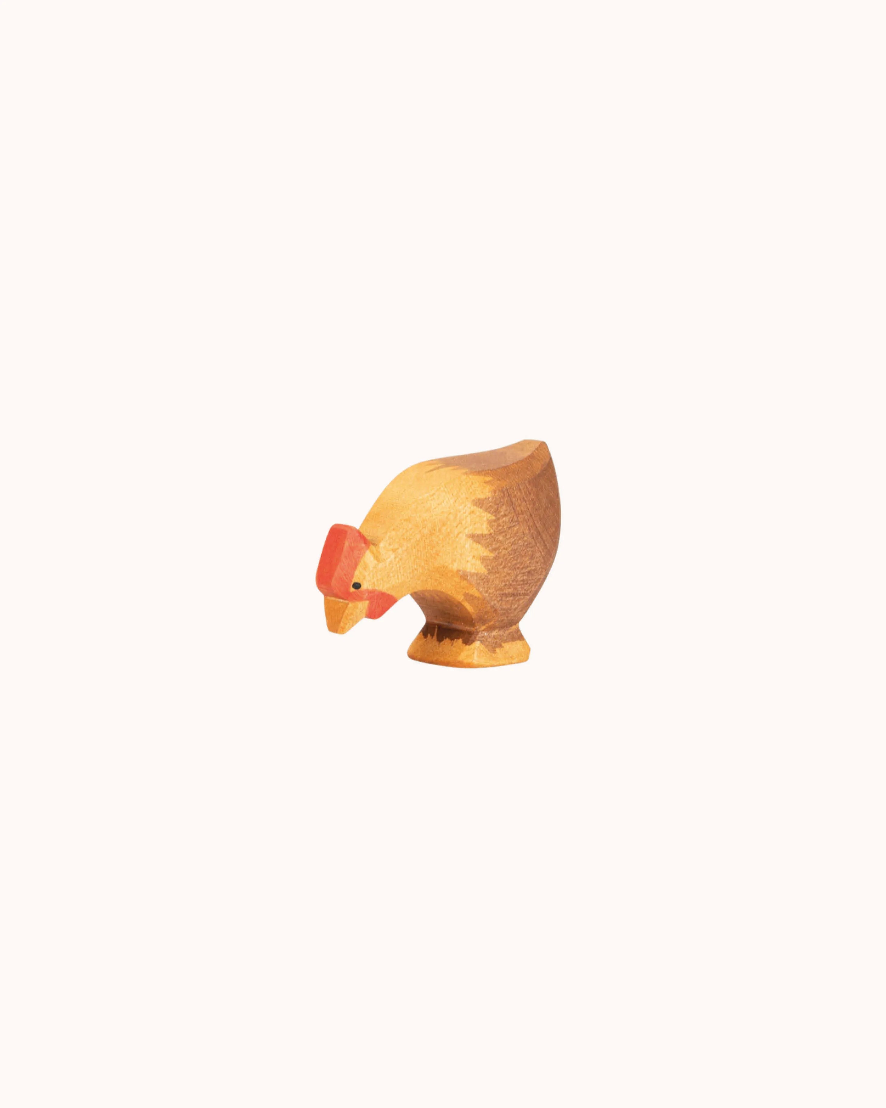 Wooden Figure brown Hen