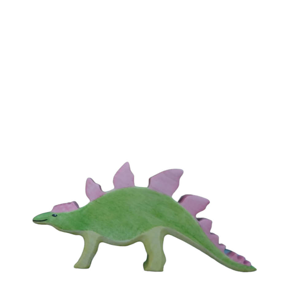 Holzfigur Stegosaurus