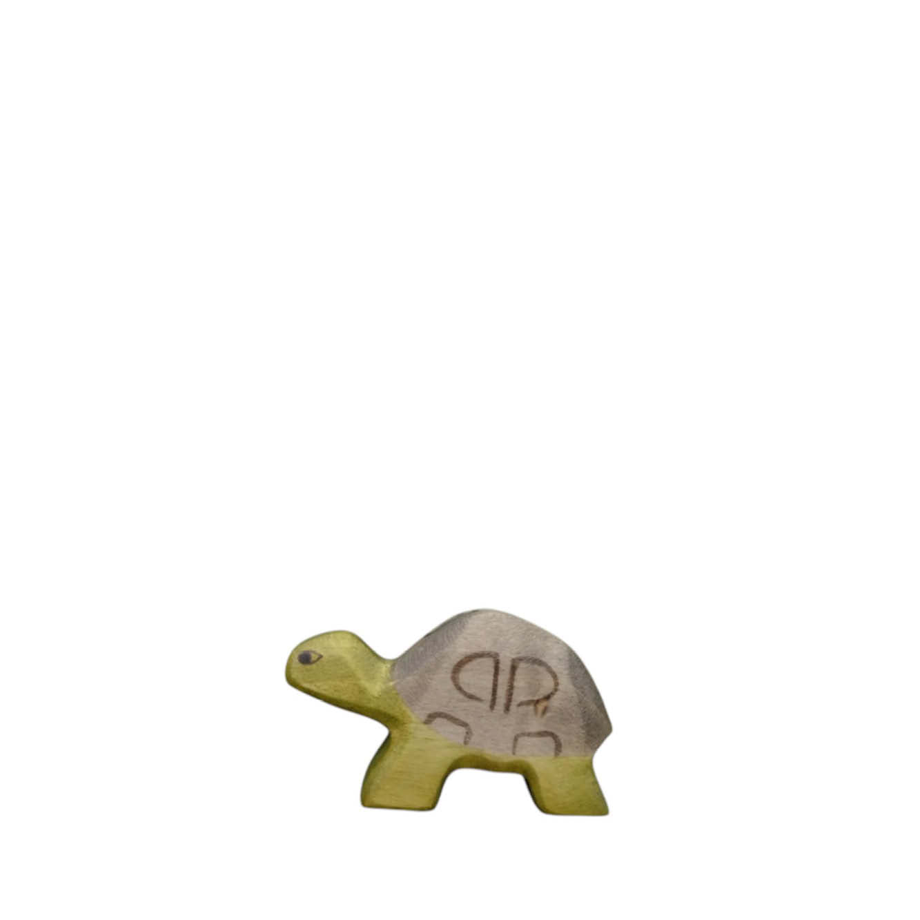 Holzfigur kleine Schildkröte