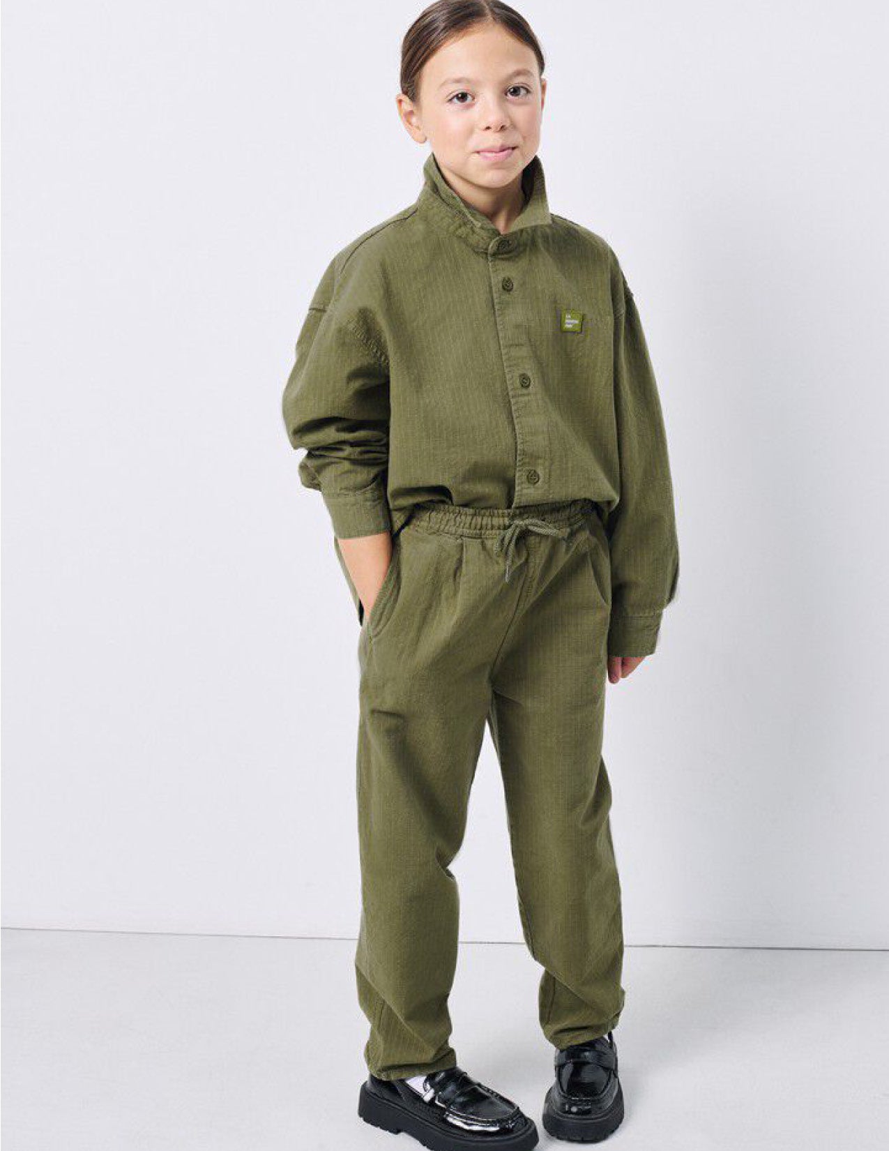 Hose Rygybay in khaki