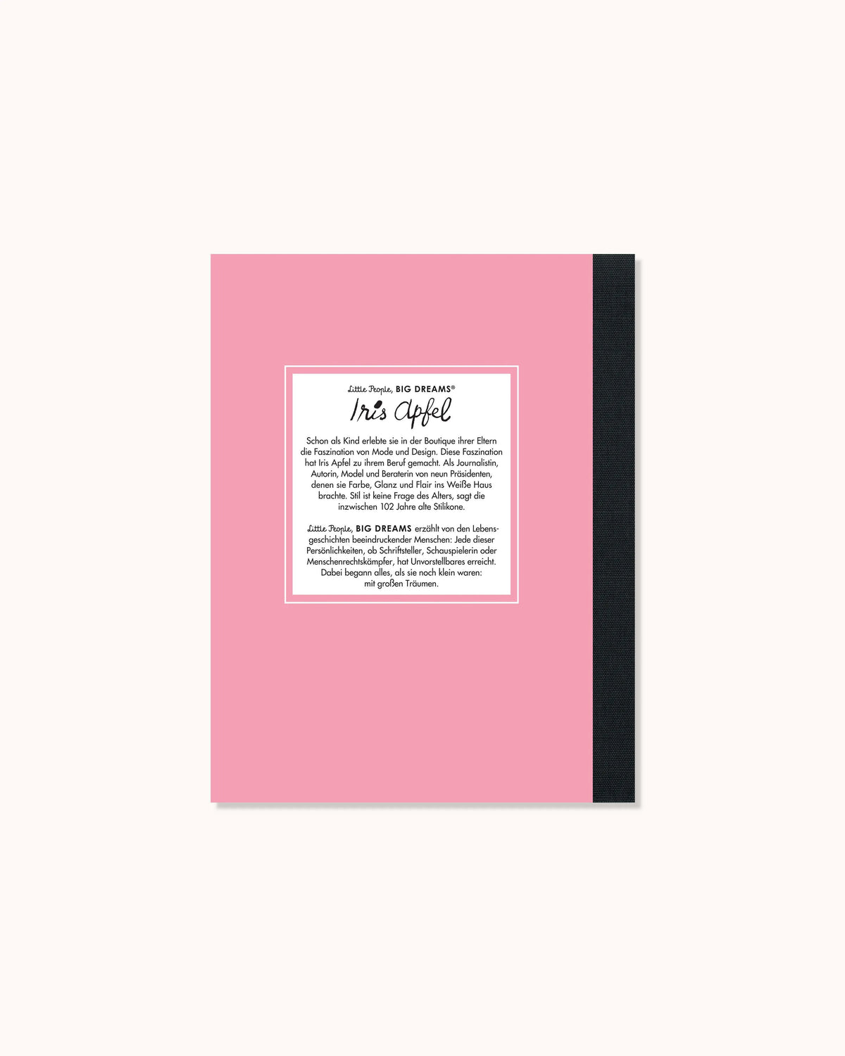 Little People, Big Dreams – Iris Apfel