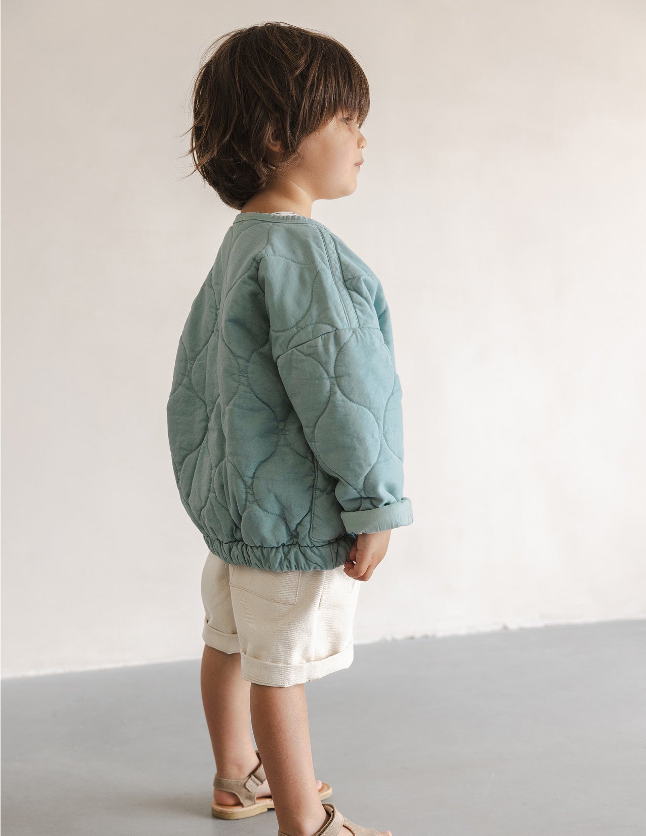 Steppjacke in stormy