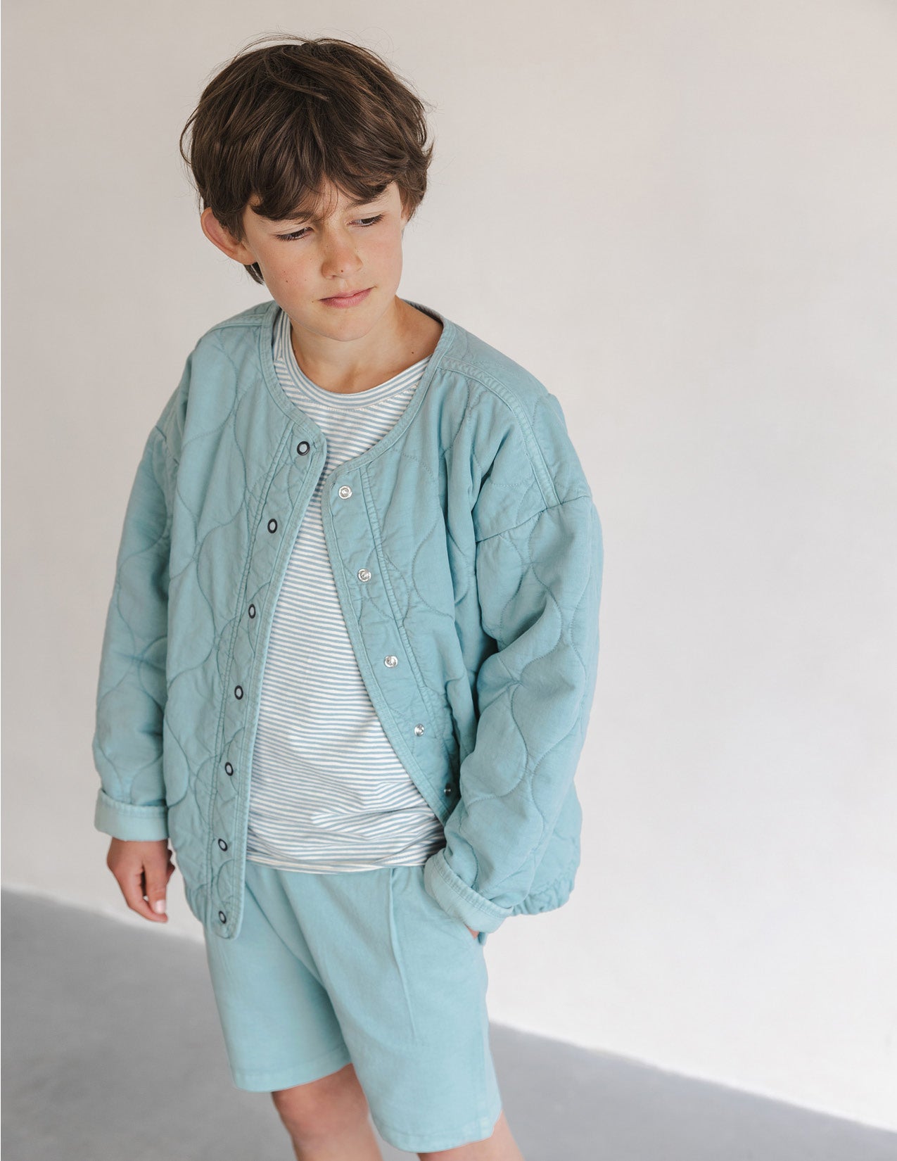 Steppjacke in stormy
