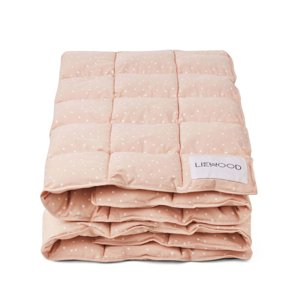 Kapok Kinderbettdecke Jalle in confetti light rose
