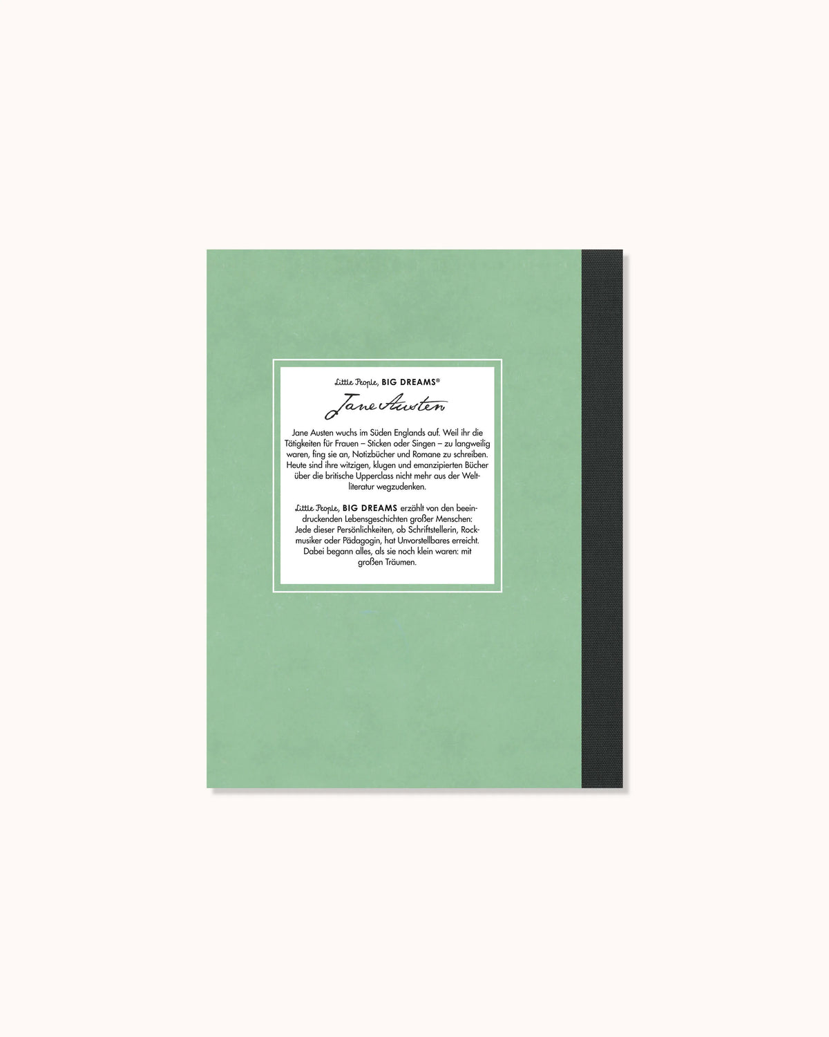 Little People, Big Dreams – Jane Austen