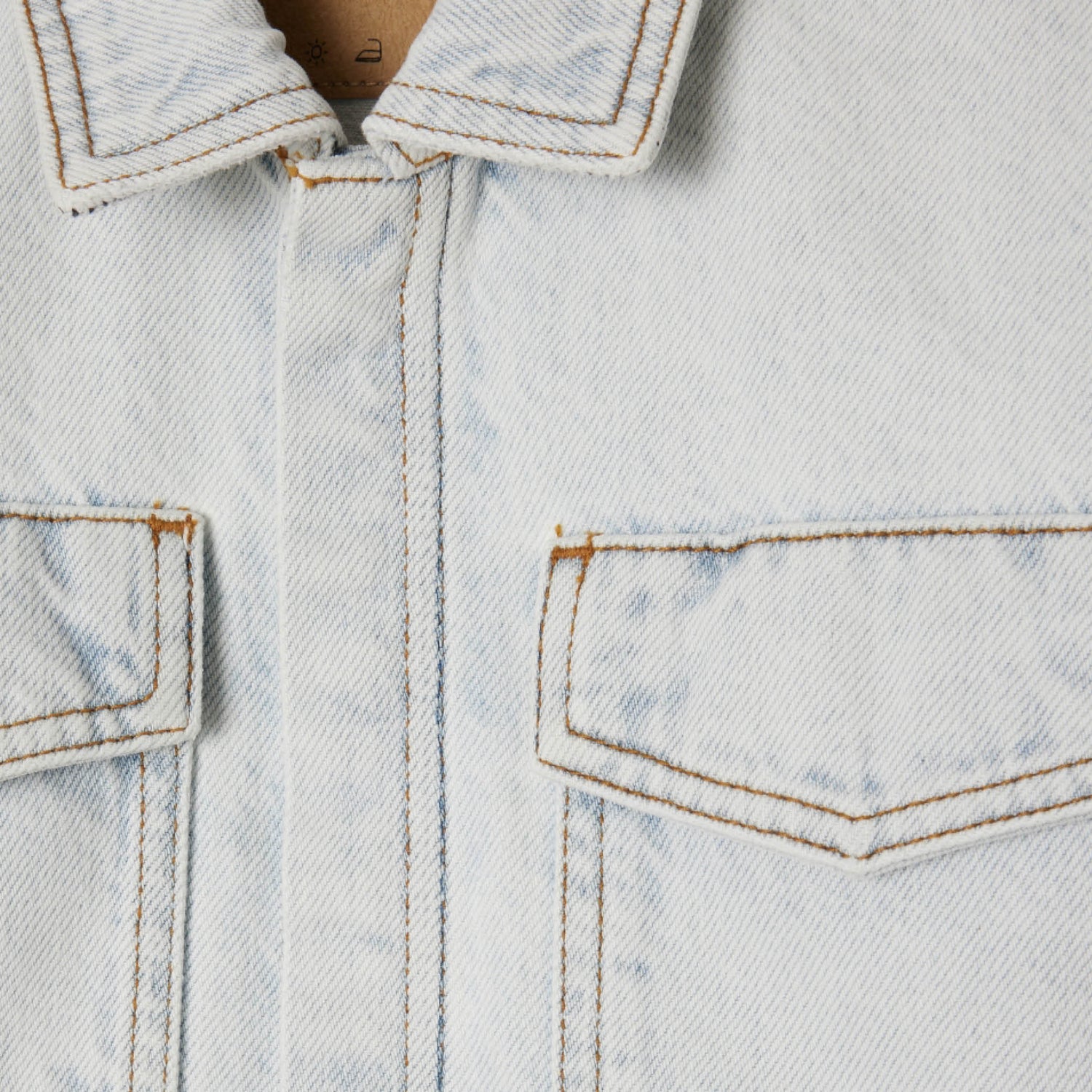 Jeanshemd Joybird in winter bleached