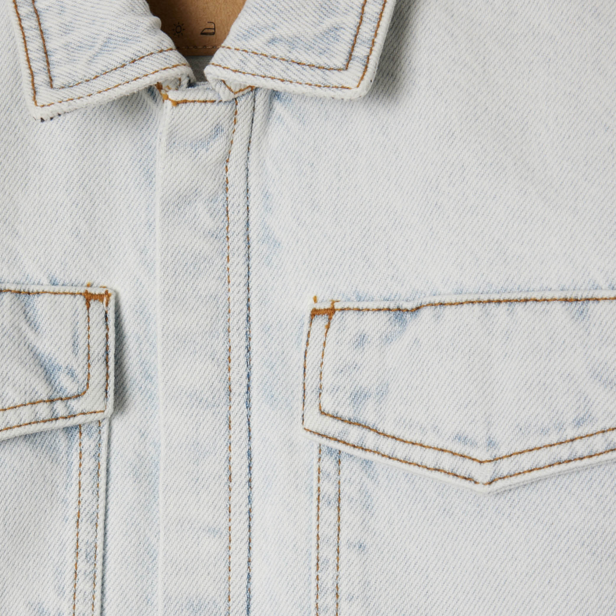 Jeanshemd Joybird in winter bleached