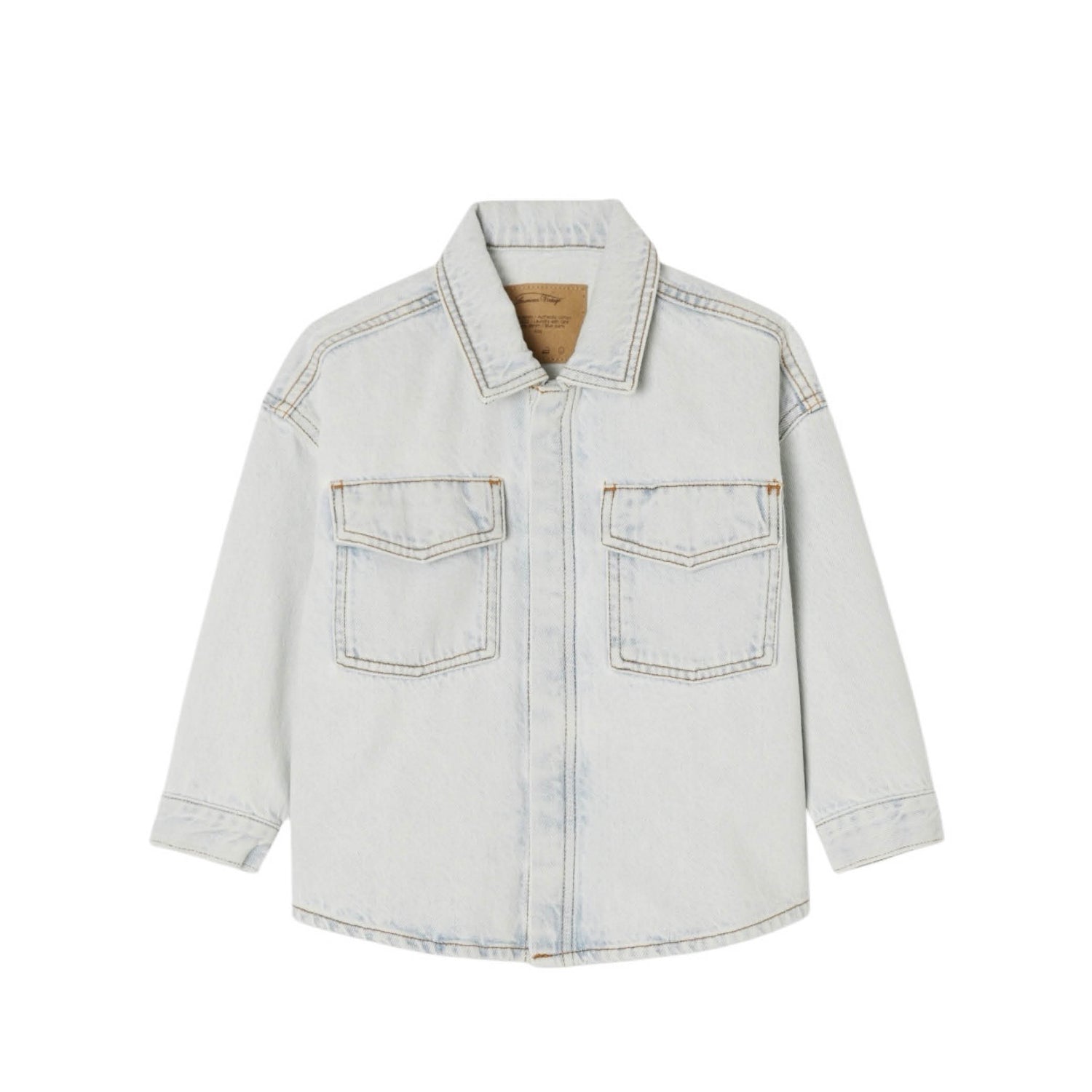 Jeanshemd Joybird in winter bleached