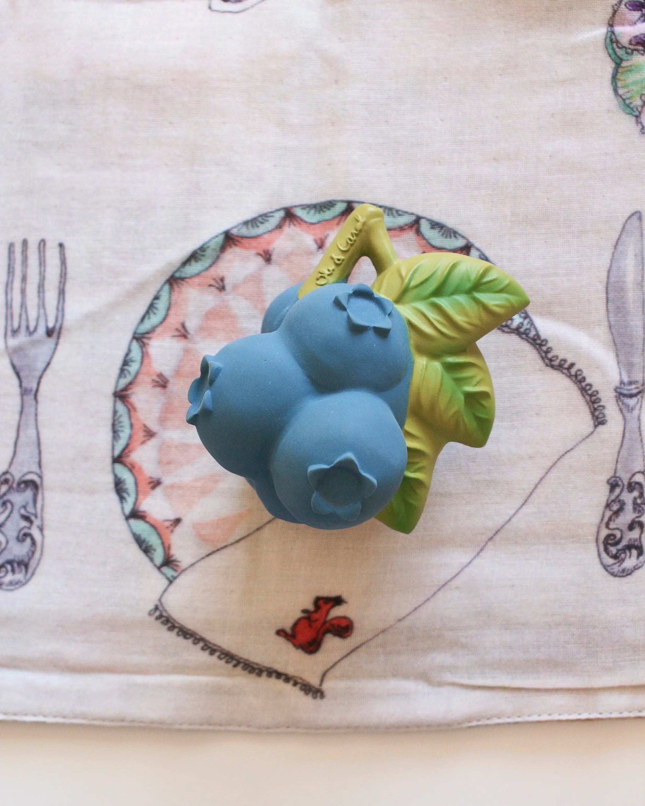 Teether Jerry die Blaubeere