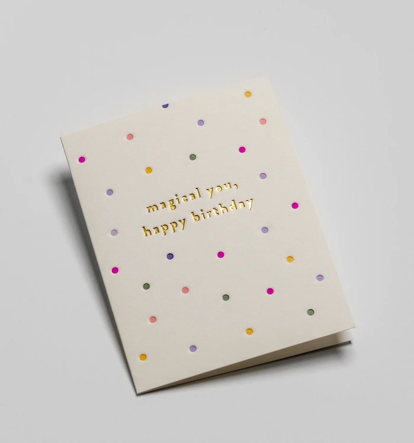 Magical You, Happy Birthday Mini Card