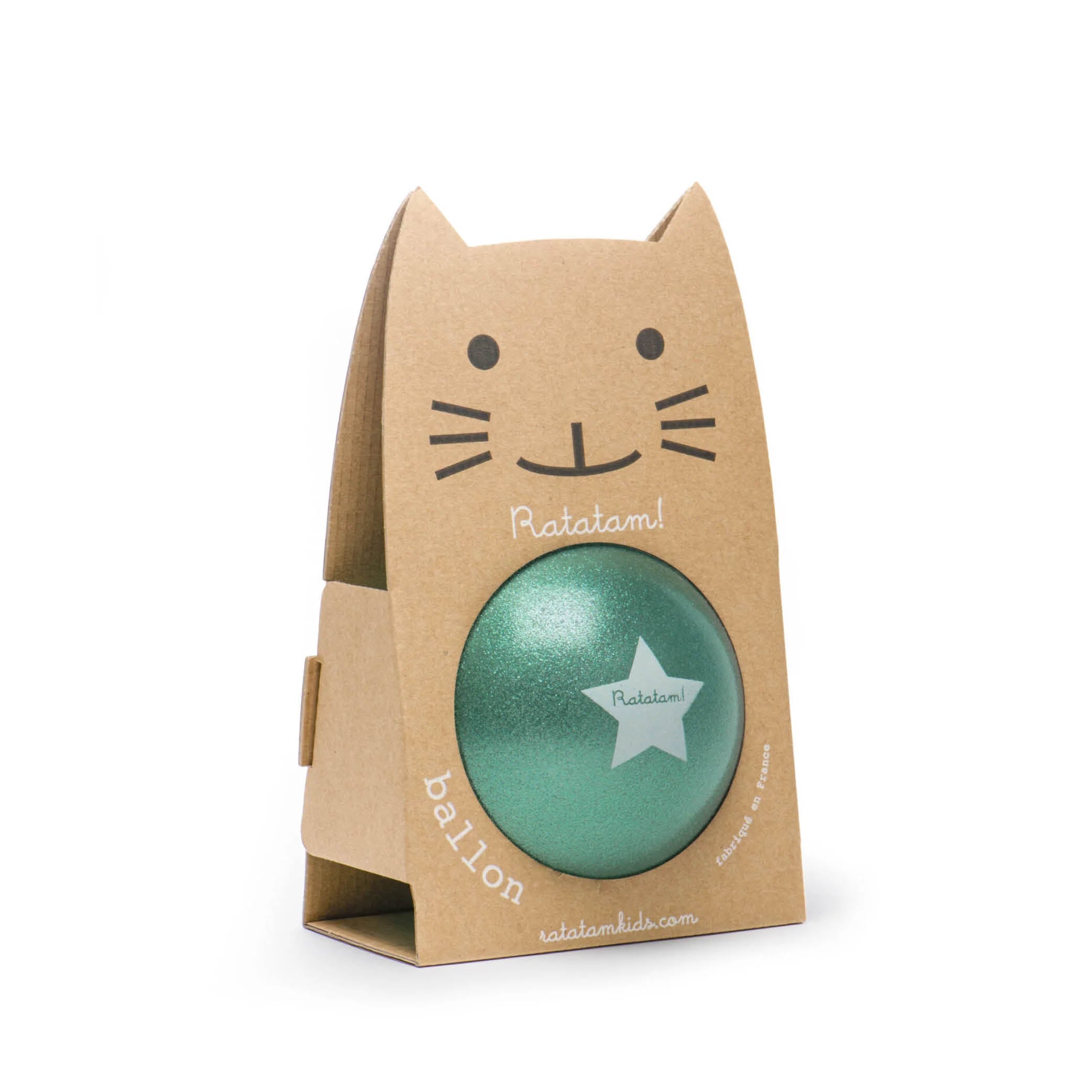 Cat Ball in green
