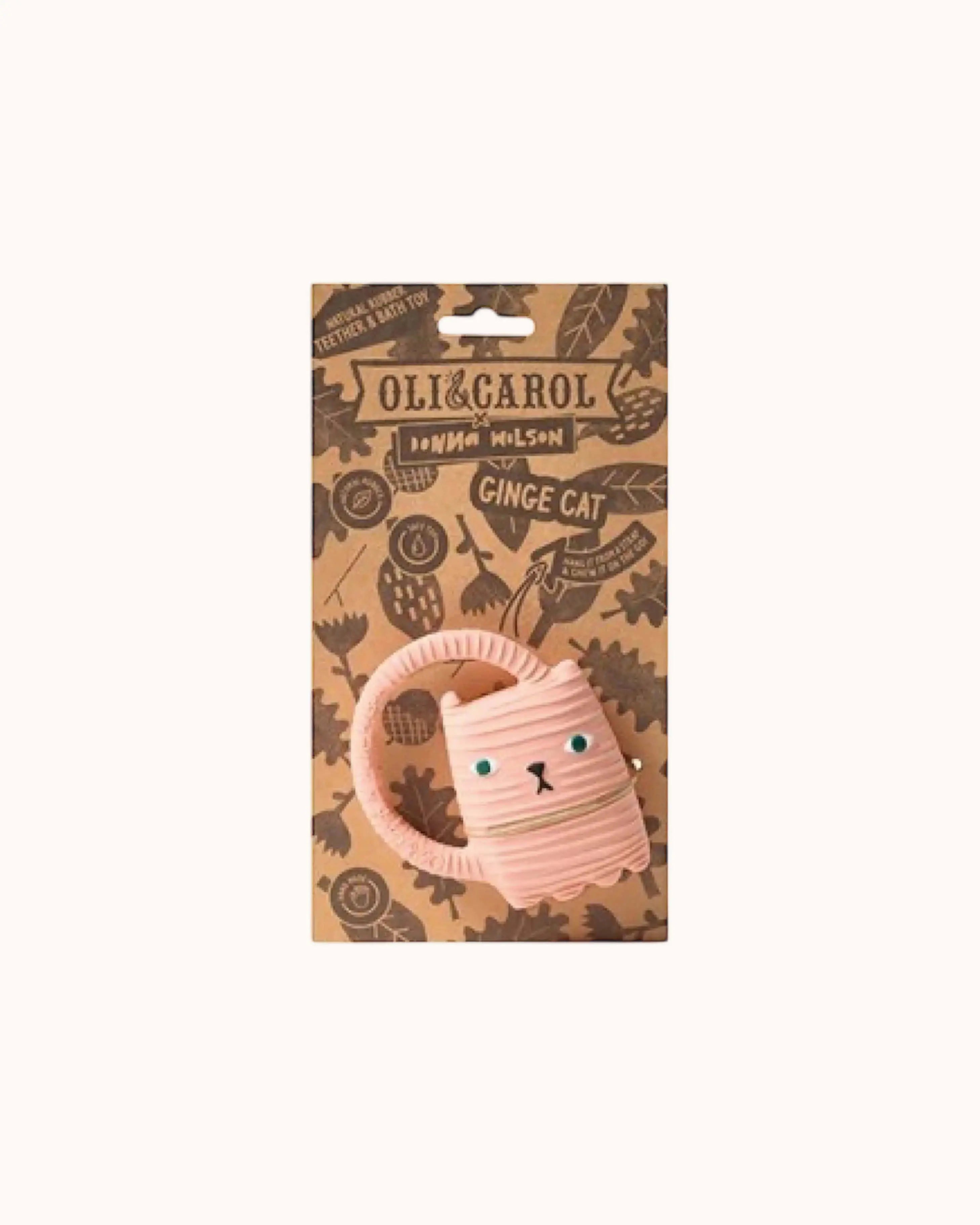Oli&Carol x Donna Wilson Katze Teether