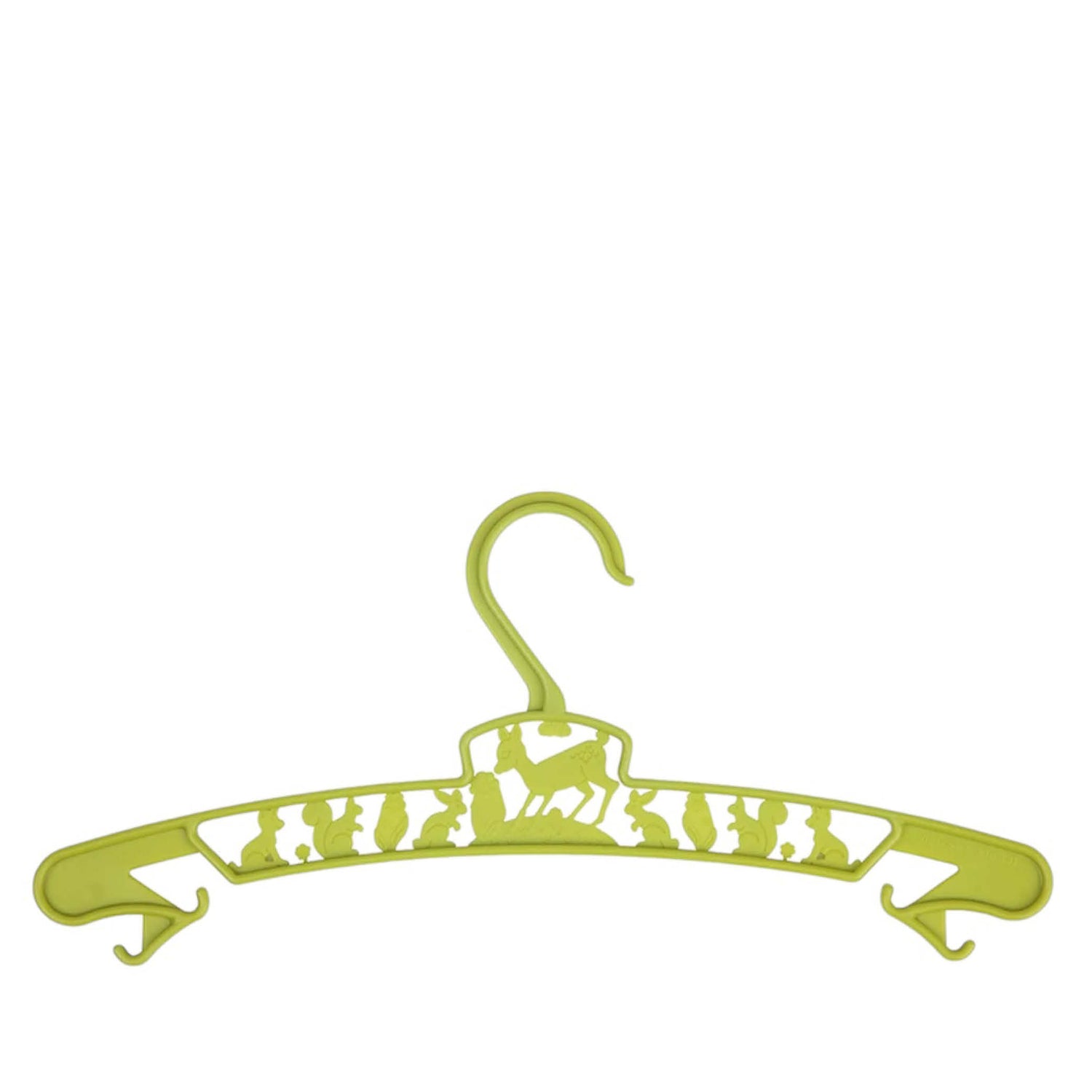 Kinder Kleiderbügel in lime green