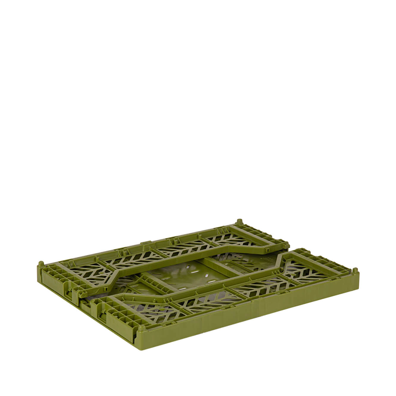 Klappkiste in olive