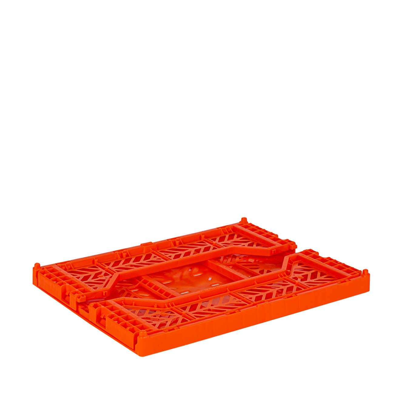 Klappkiste in orange