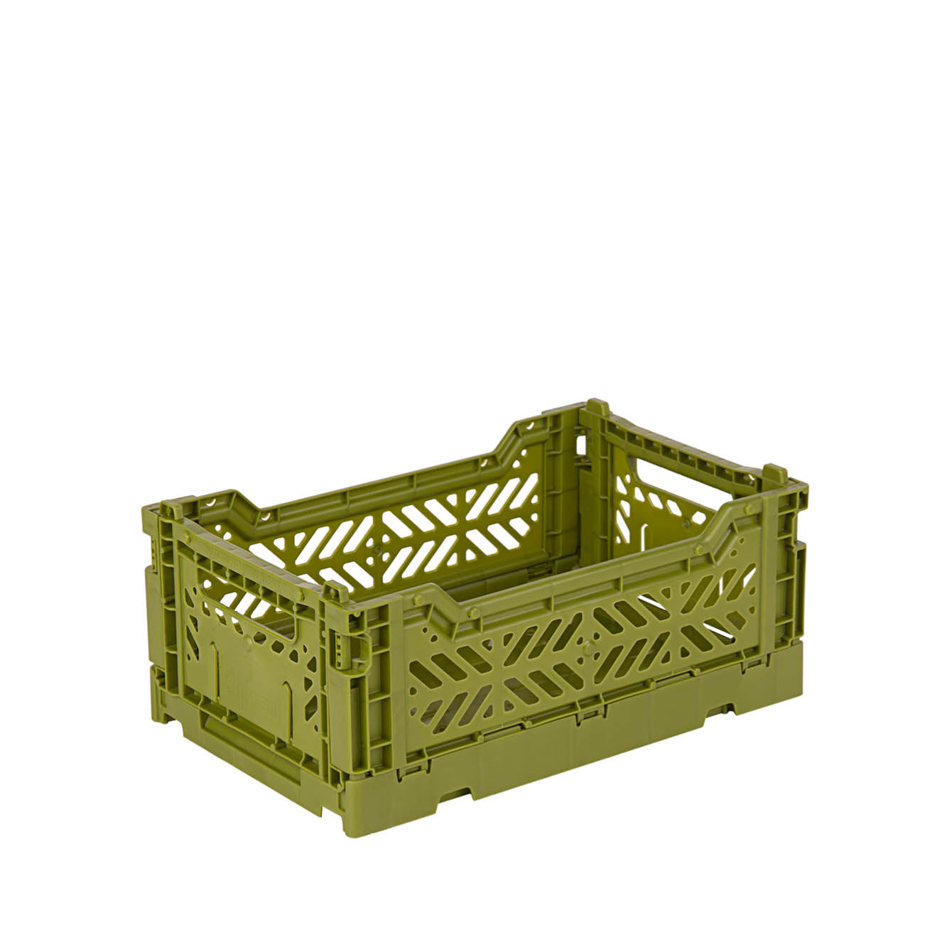 Klappkiste in olive