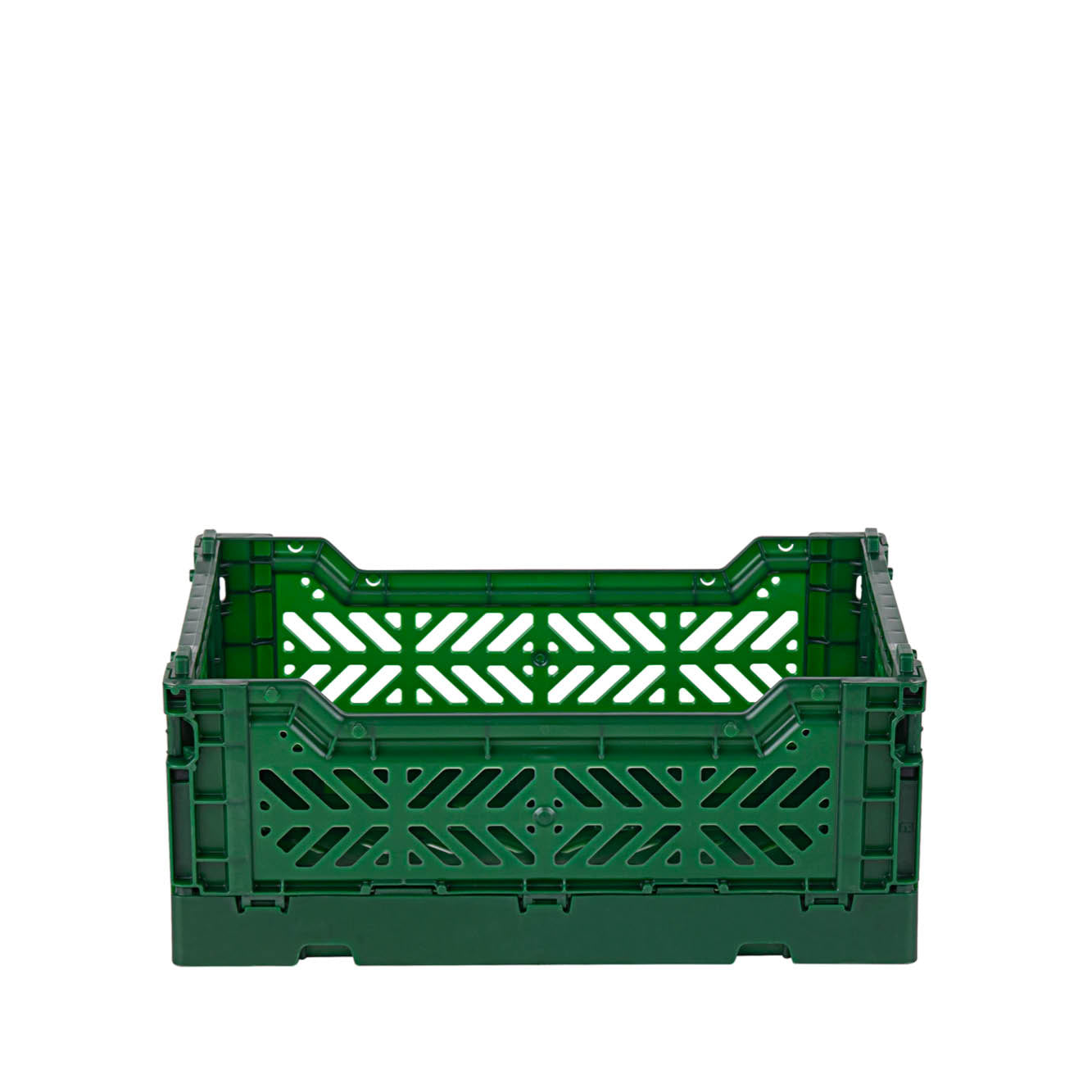 Klappkiste in dark green
