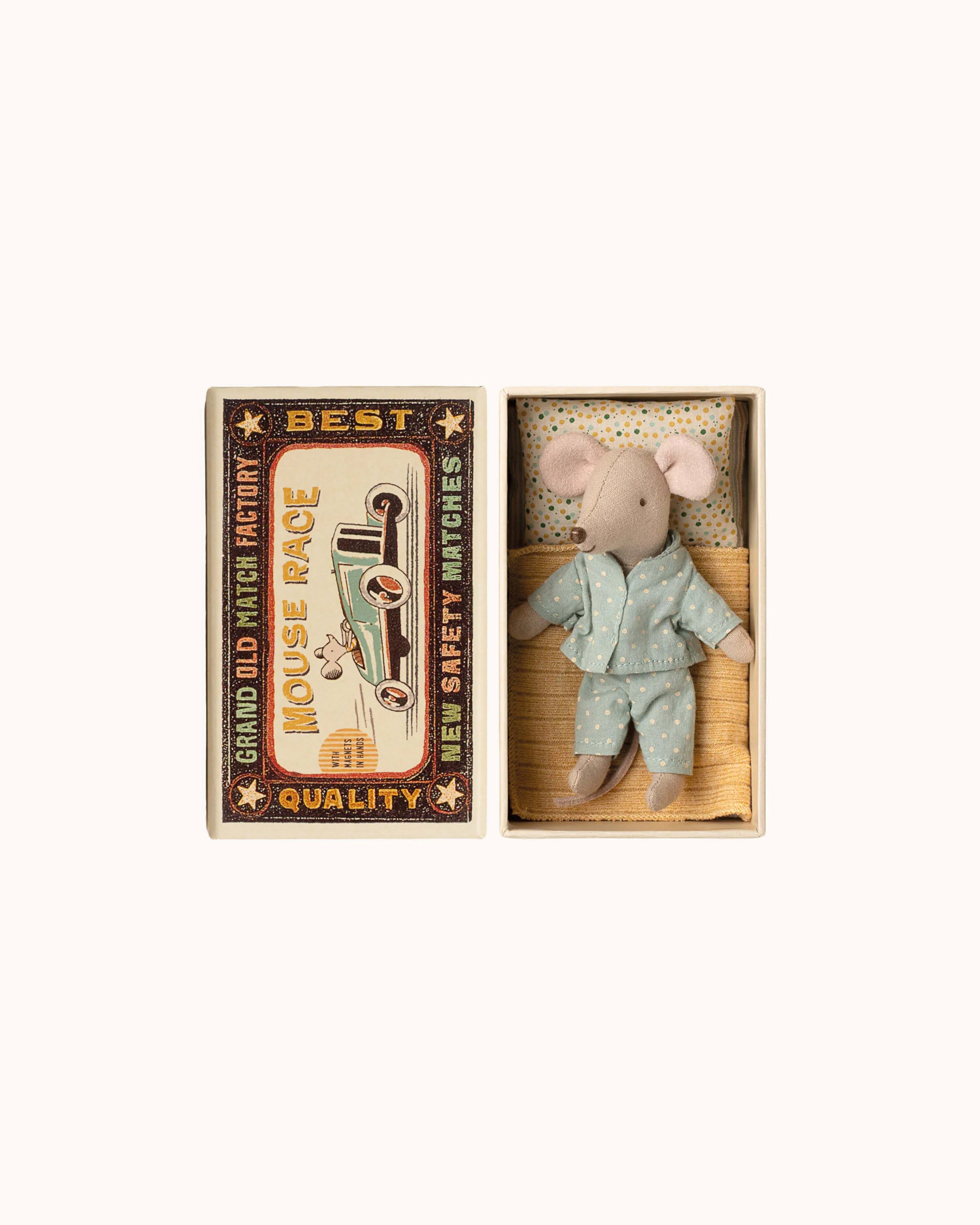Little Brother Mouse in Matchbox