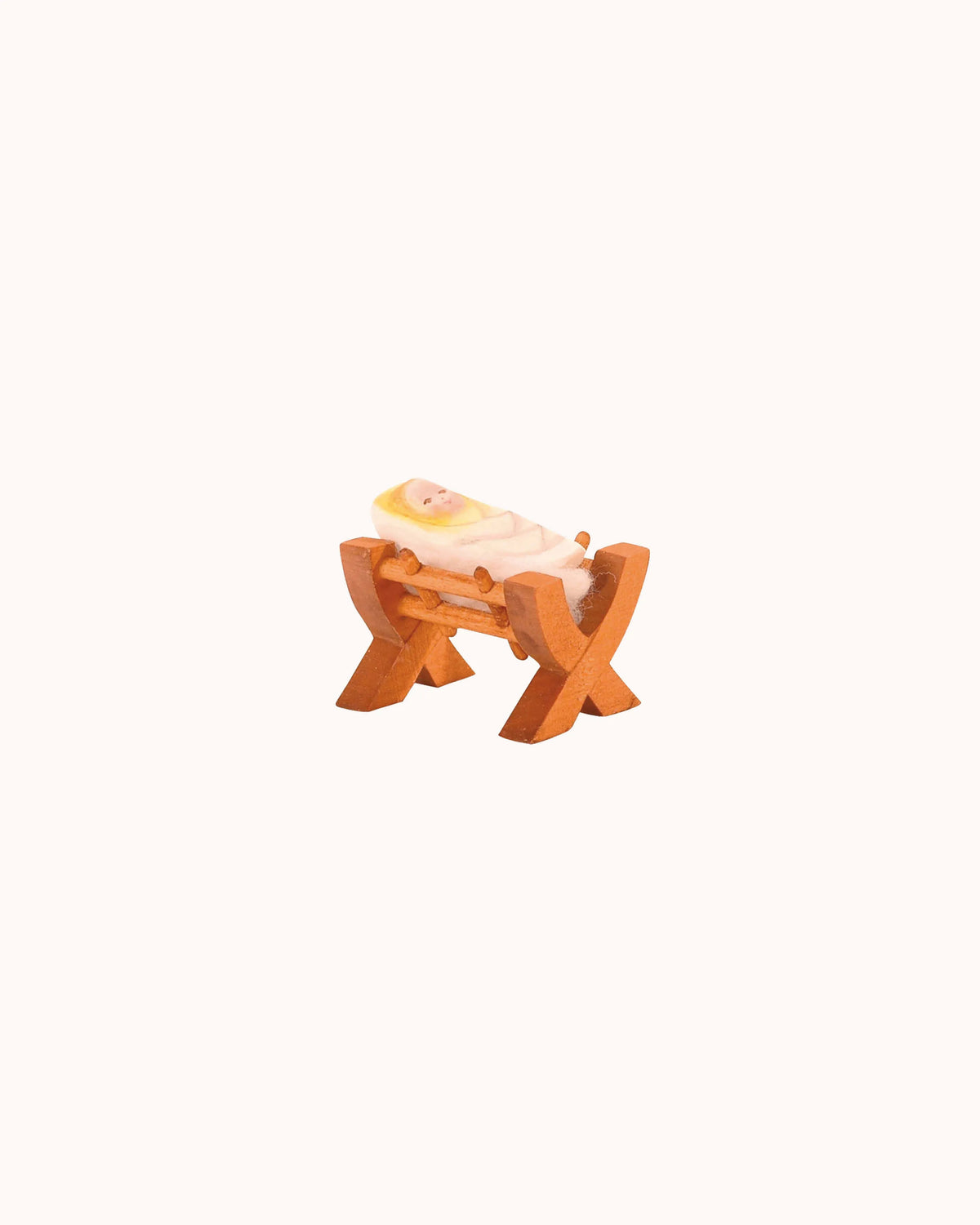 Holzfigur Krippe mit Kind II