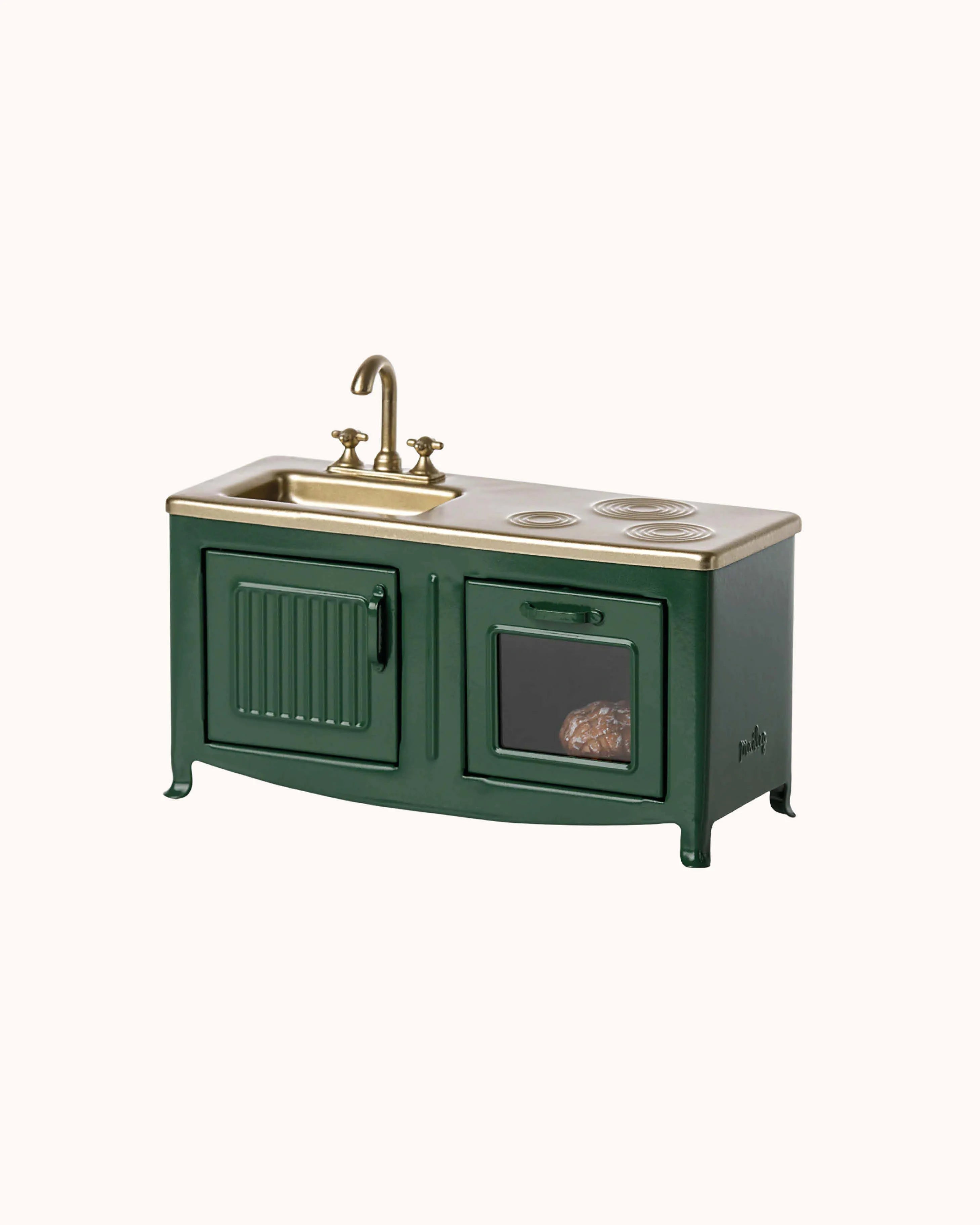 Mouse Kitchen in dark green
