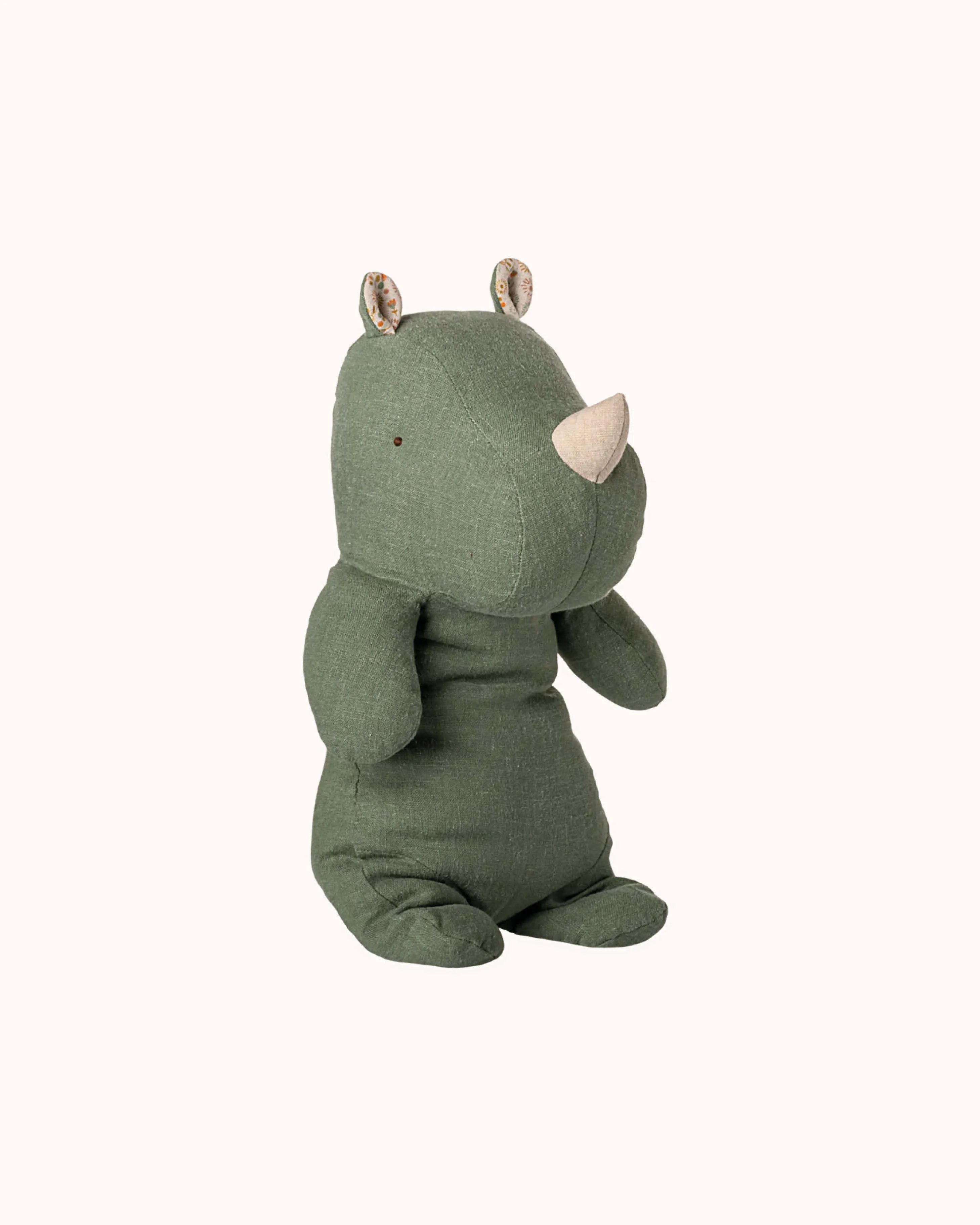 Nashorn Kuscheltier in salbei