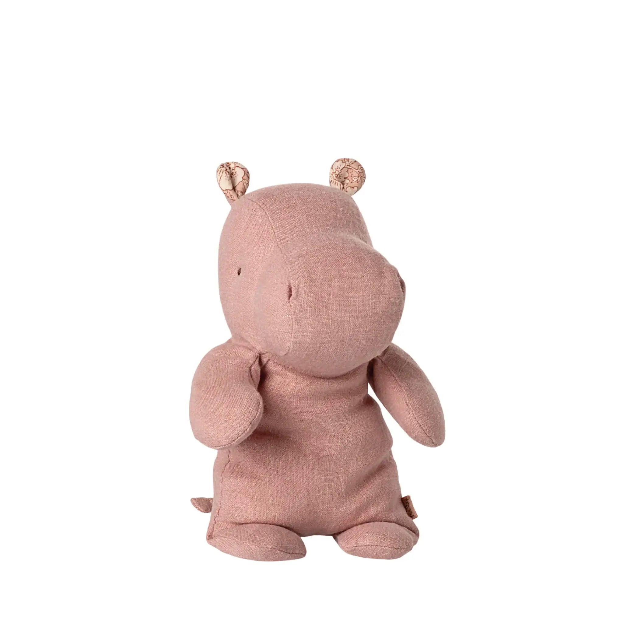 Small Cuddly Toy Hippo in pink