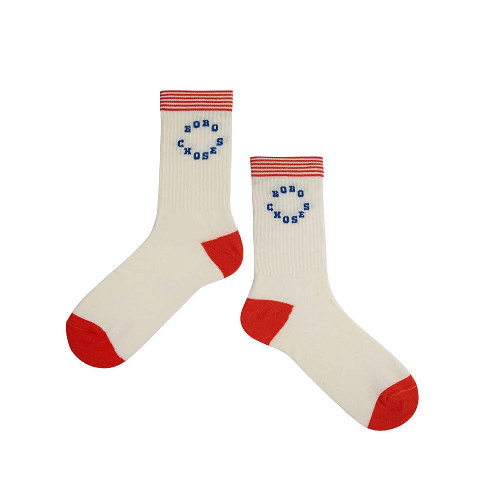 Kurze Socken mit Logo