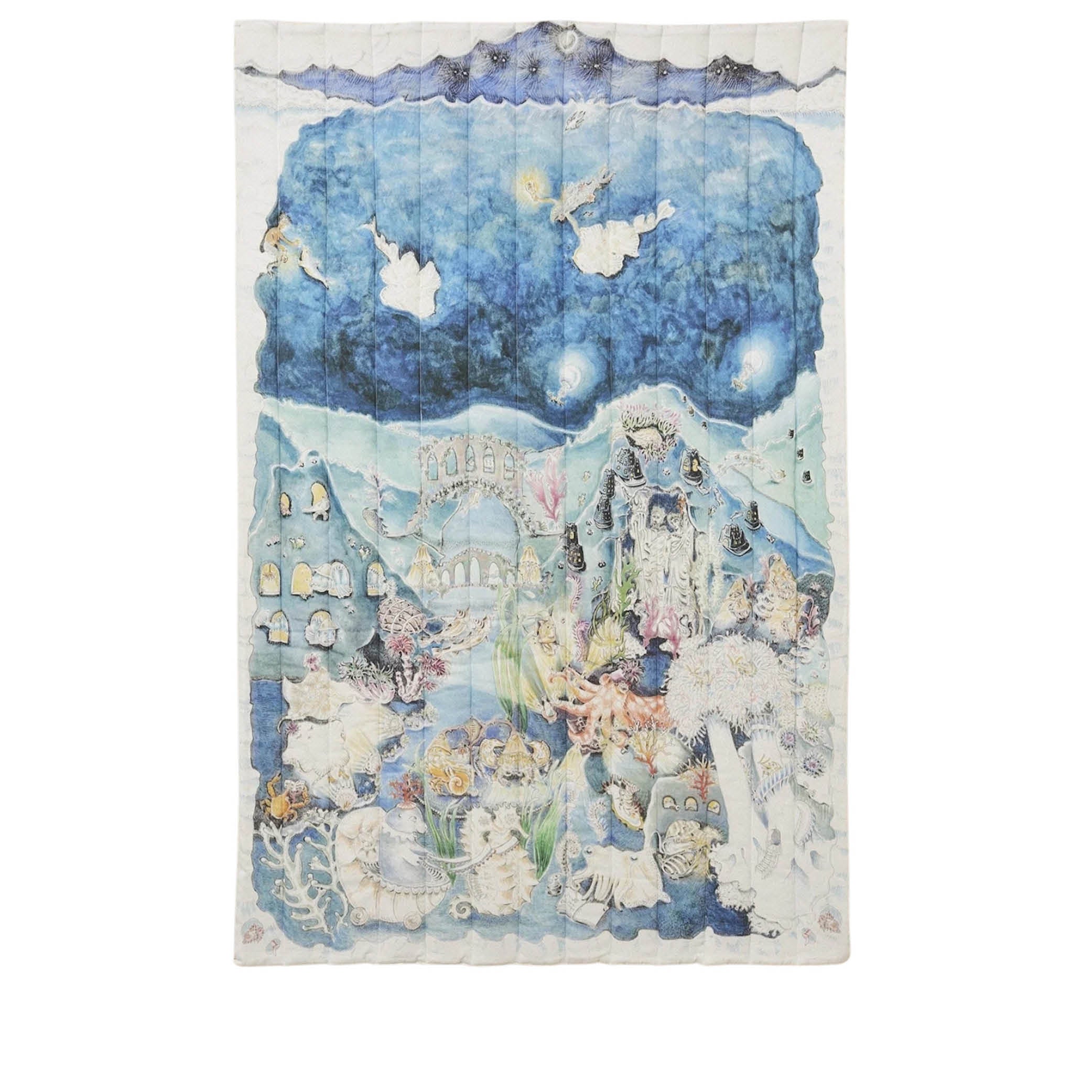 Reversible Quilted Blanket Legends Of The Sea