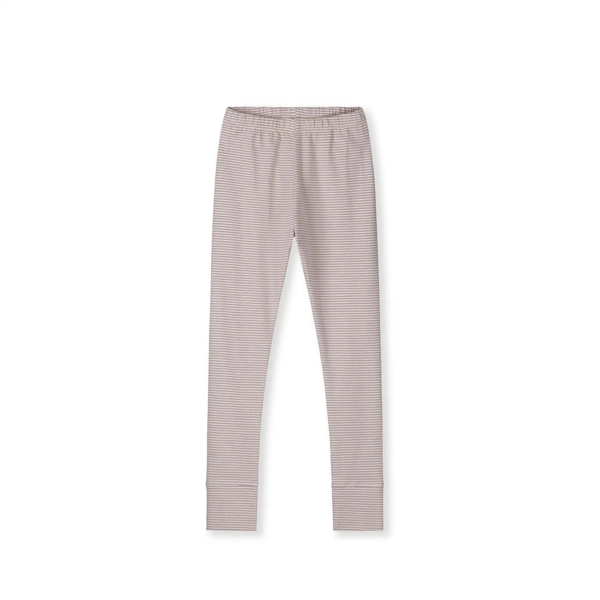 Leggings in berry/cream