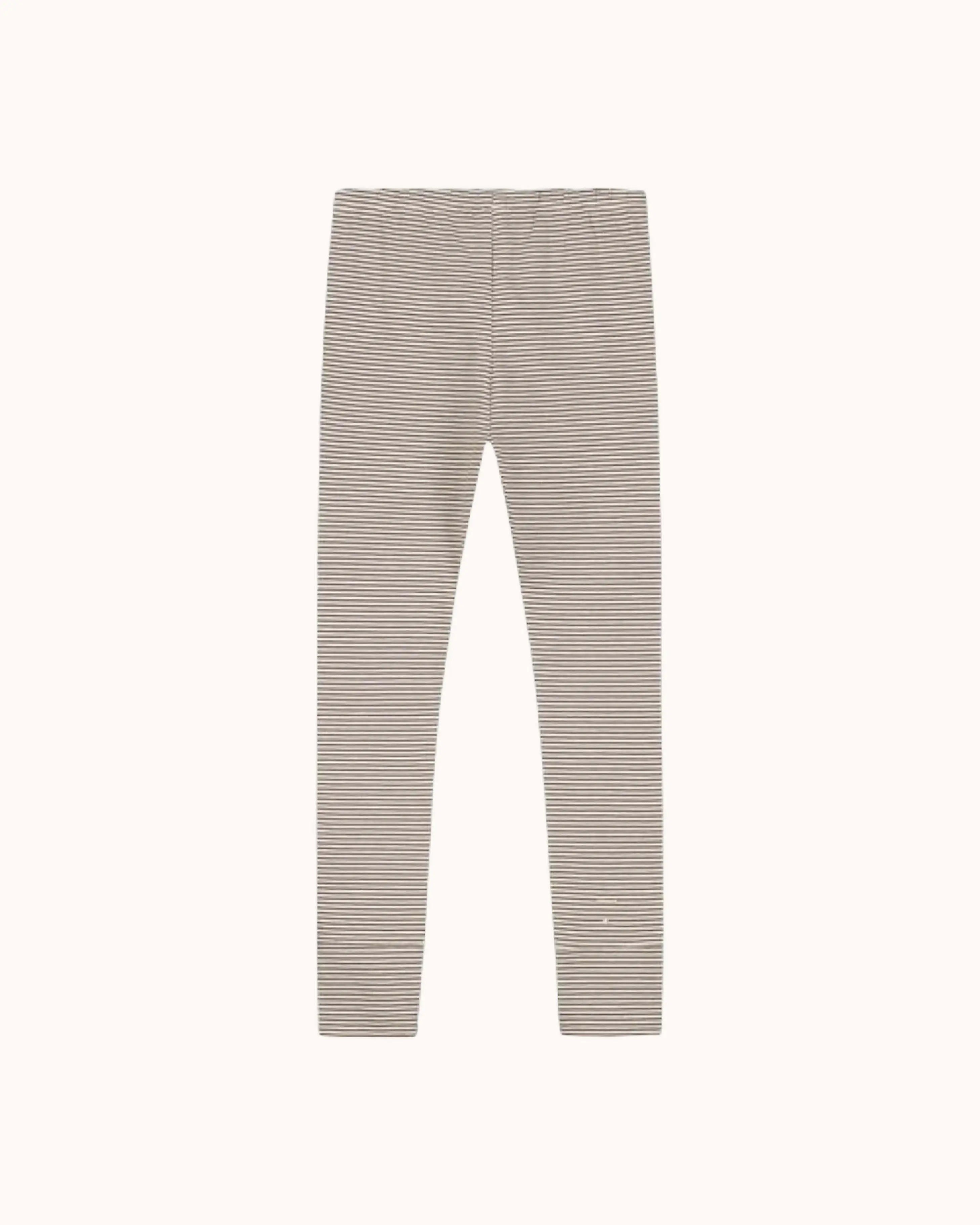 Leggings in brownie/cream