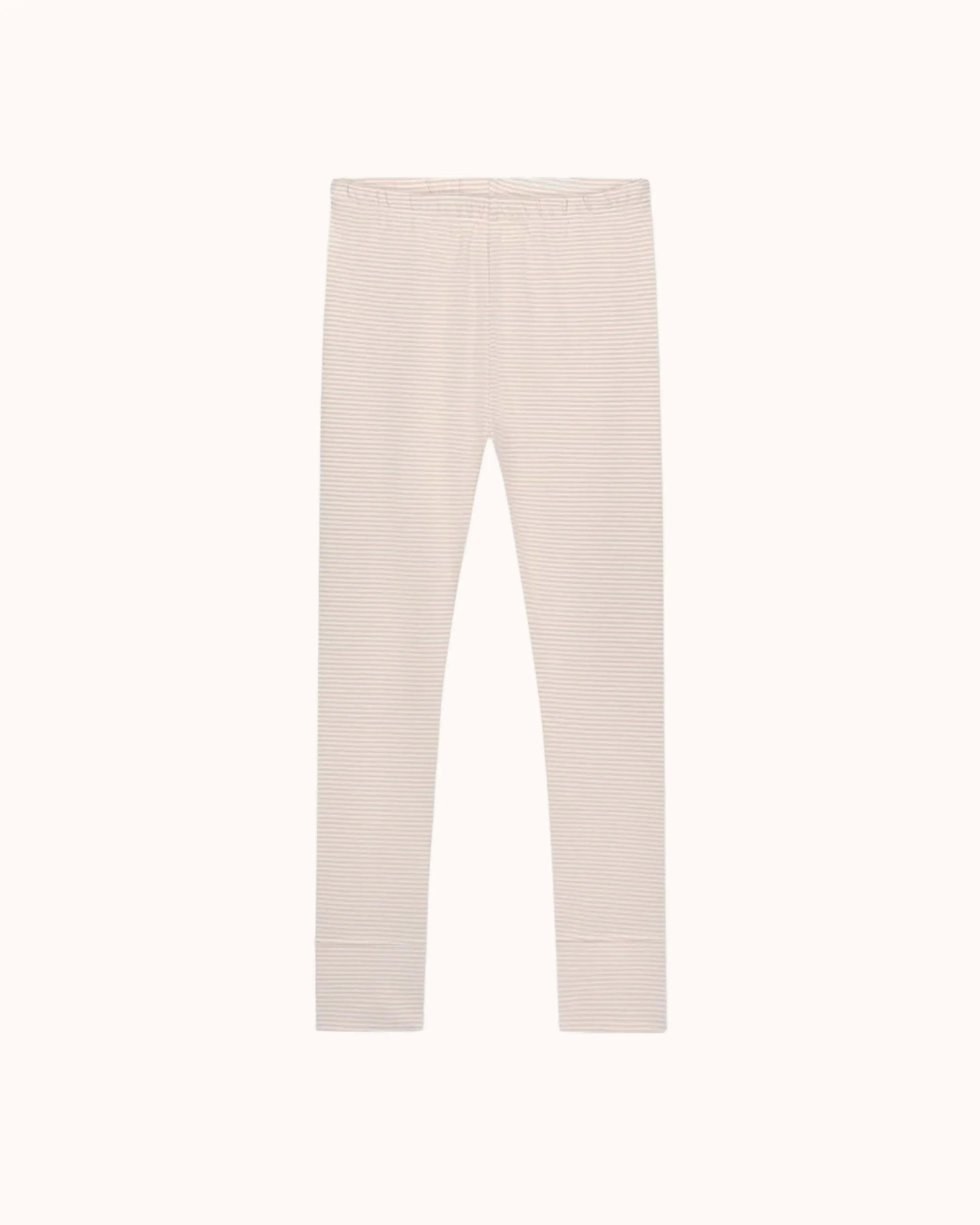 Leggings in faded pink/cream